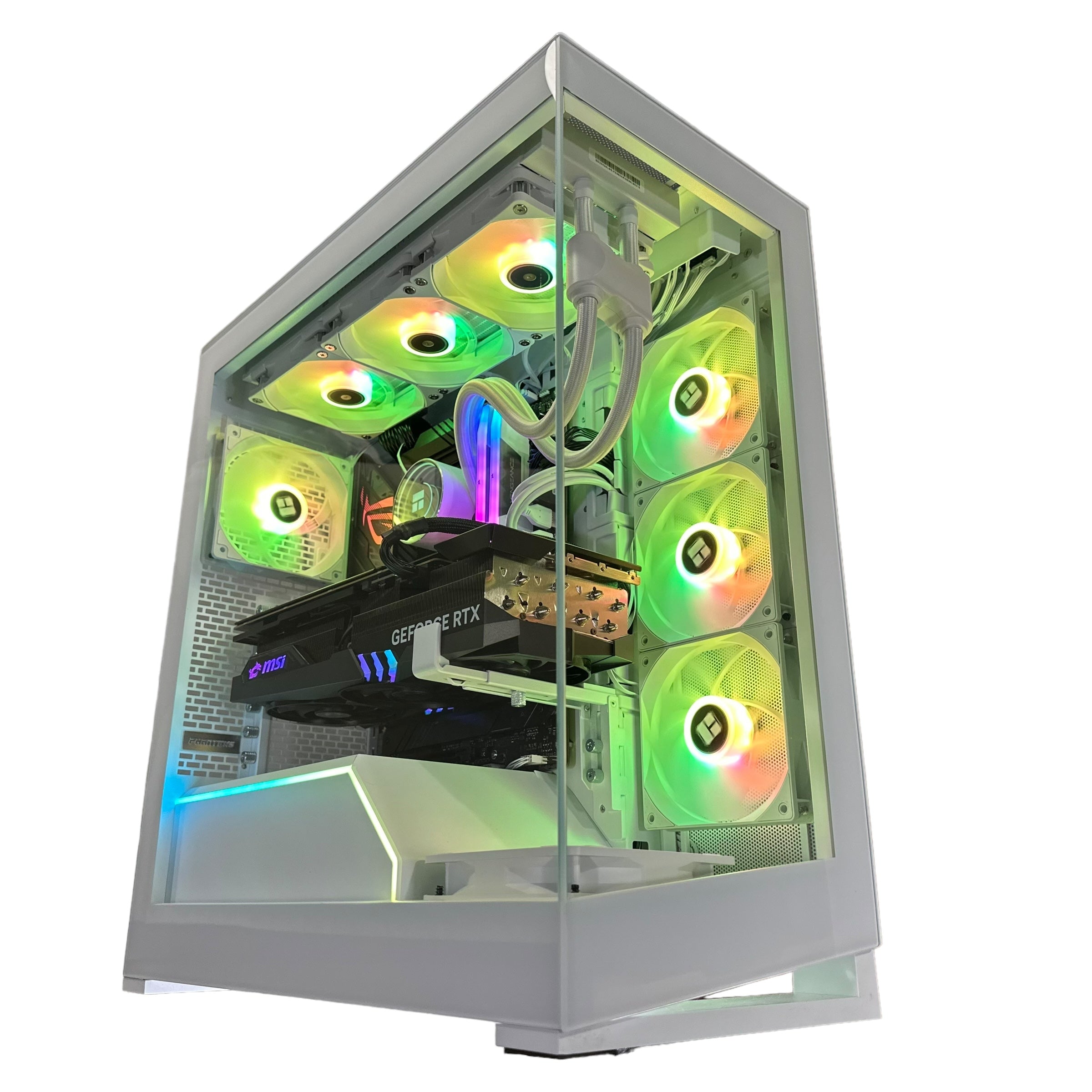 4K Top Tier Workstation i9-14900KF Gaming PC | 24-Core | RTX 5090 32GB | 64GB DDR5 6000MHz | 2TB GEN 4 NVME SSD | ASUS ROG™ | WIFI + BT | Brand New