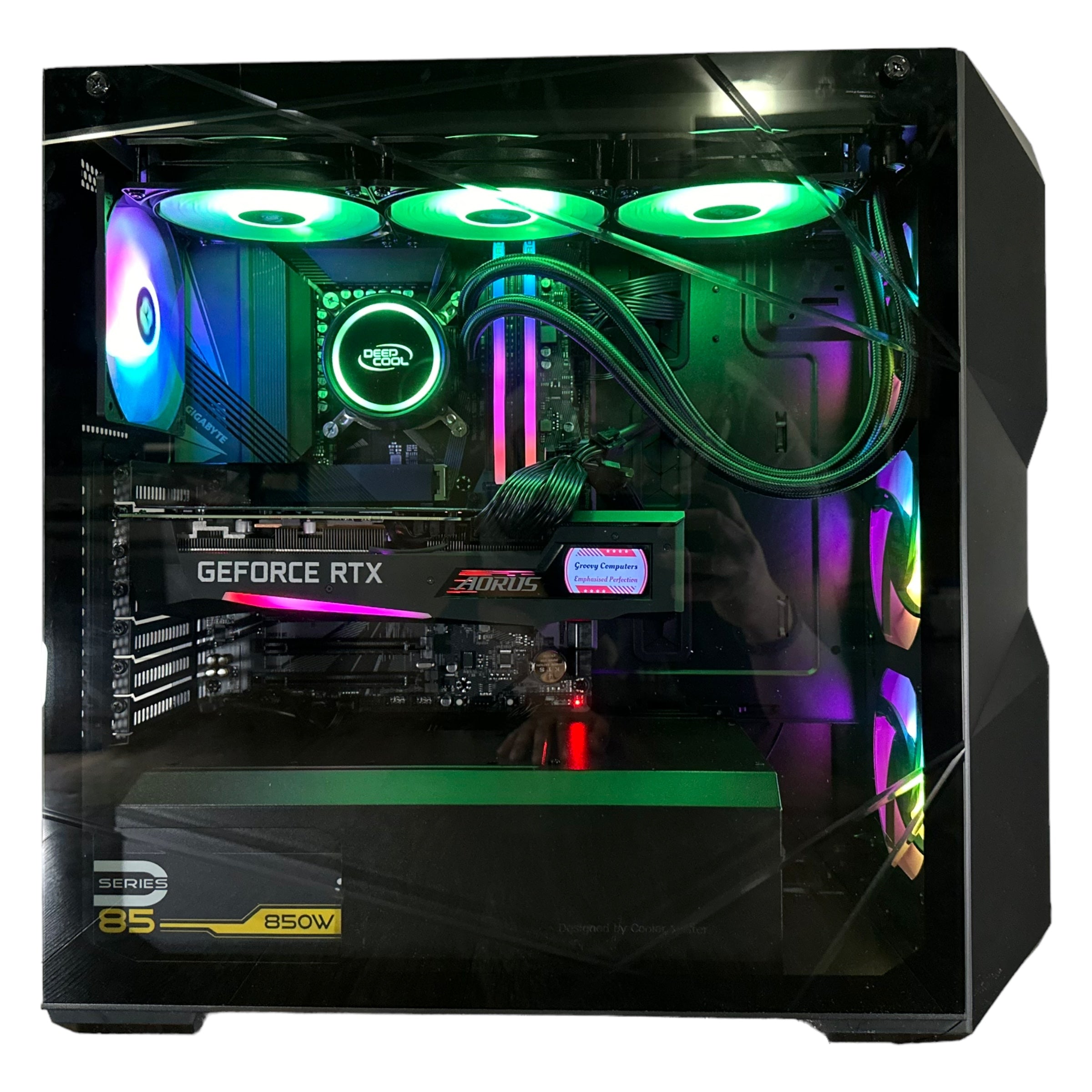 Brand New High End 12-Core Gaming PC, i7-12700K (Better than i9-11900K), RTX 4070/4090 Options, 32GB 3600mhz DDR4 Ram, 2TB NVME SSD
