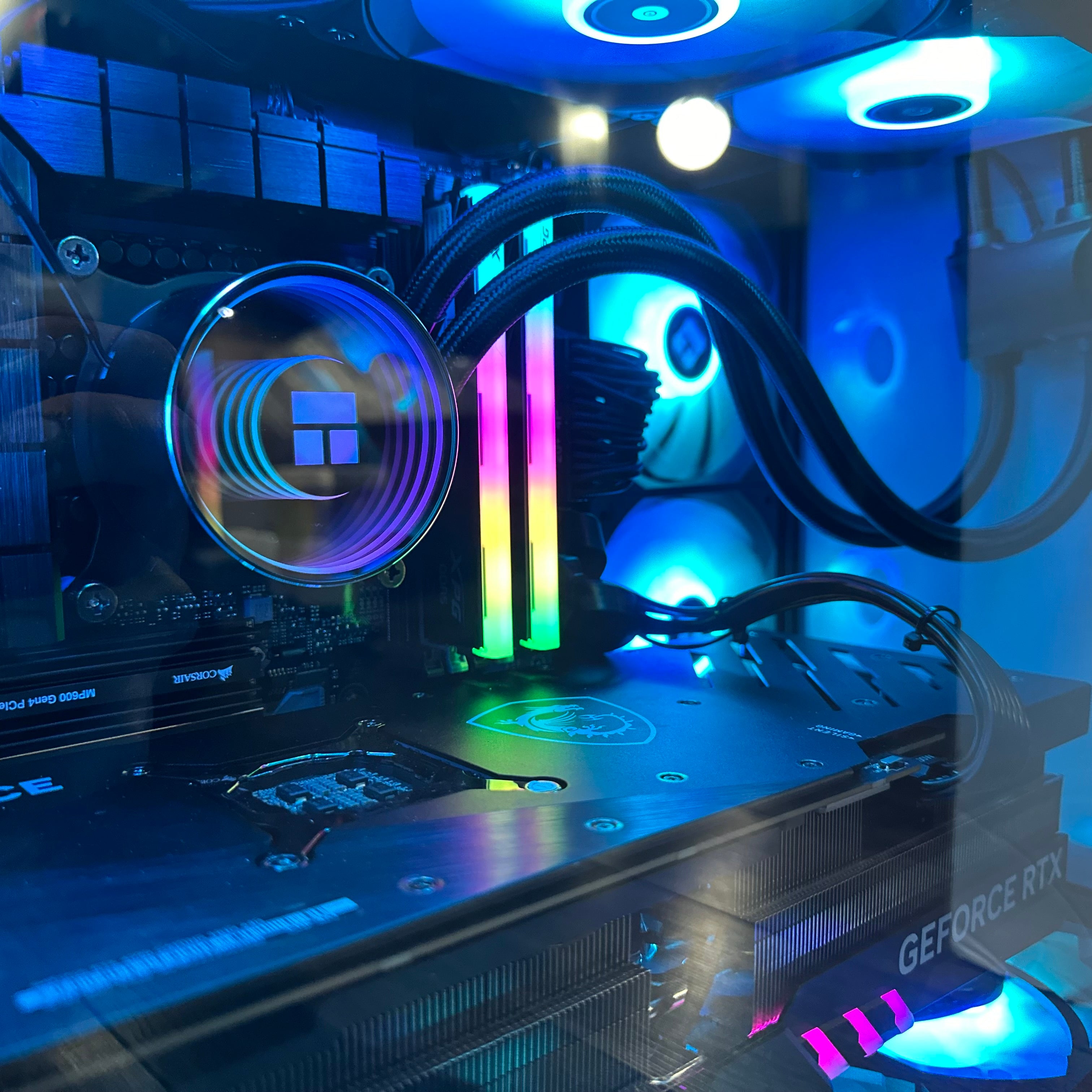 Top Tier Brand New 16-Core Gaming PC, ASUS TUF, Ryzen 9 7950x3D, RTX 4090/4070 Options, 32GB 6400mhz DDR5 Ram, 2TB NVME SSD, WIFI + BT