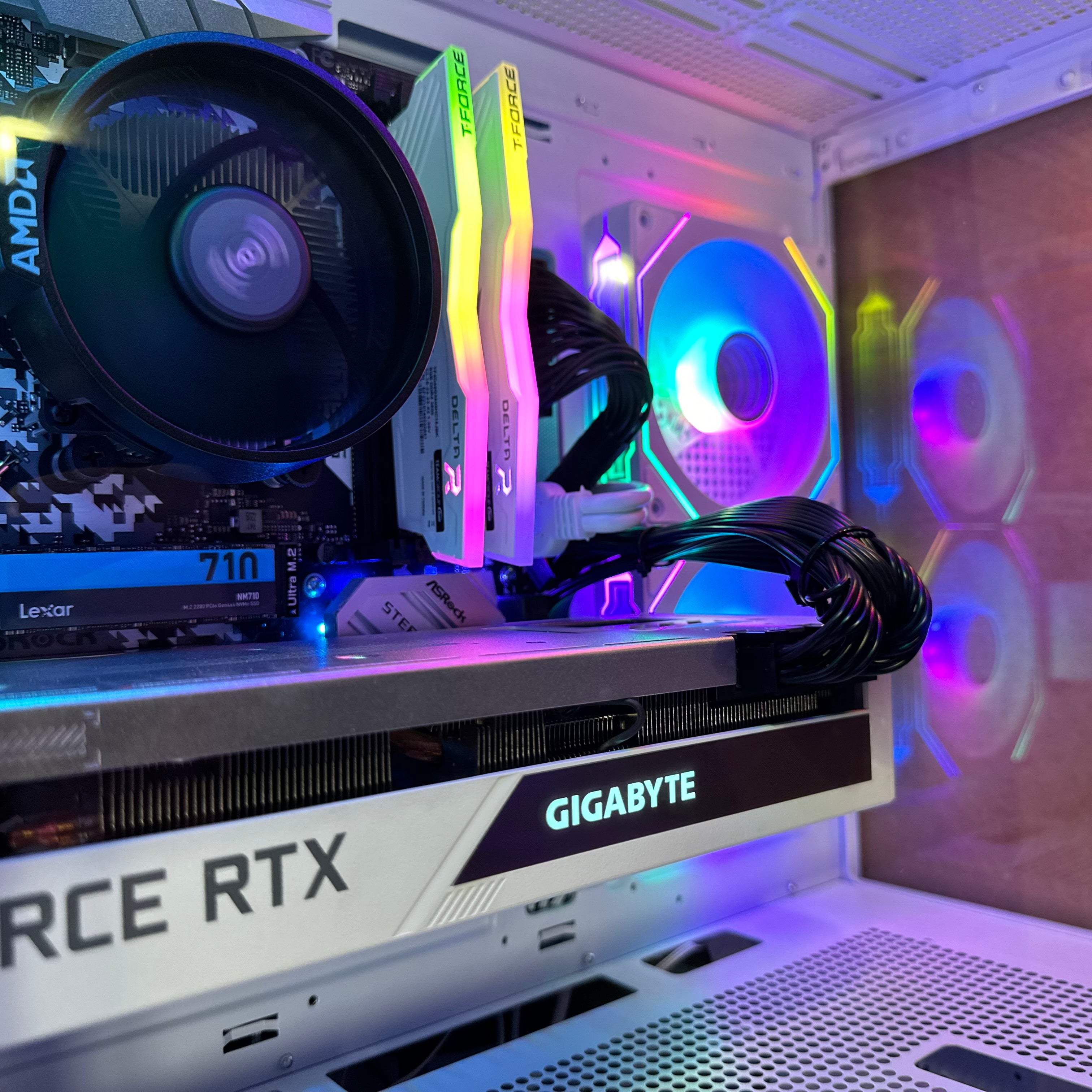 Ryzen 7 5700 Gaming PC | 8-Core | RTX 30/40/50 Series Options | 16GB RAM | 1TB NVMe SSD | STEEL LEGEND™ | Brand New