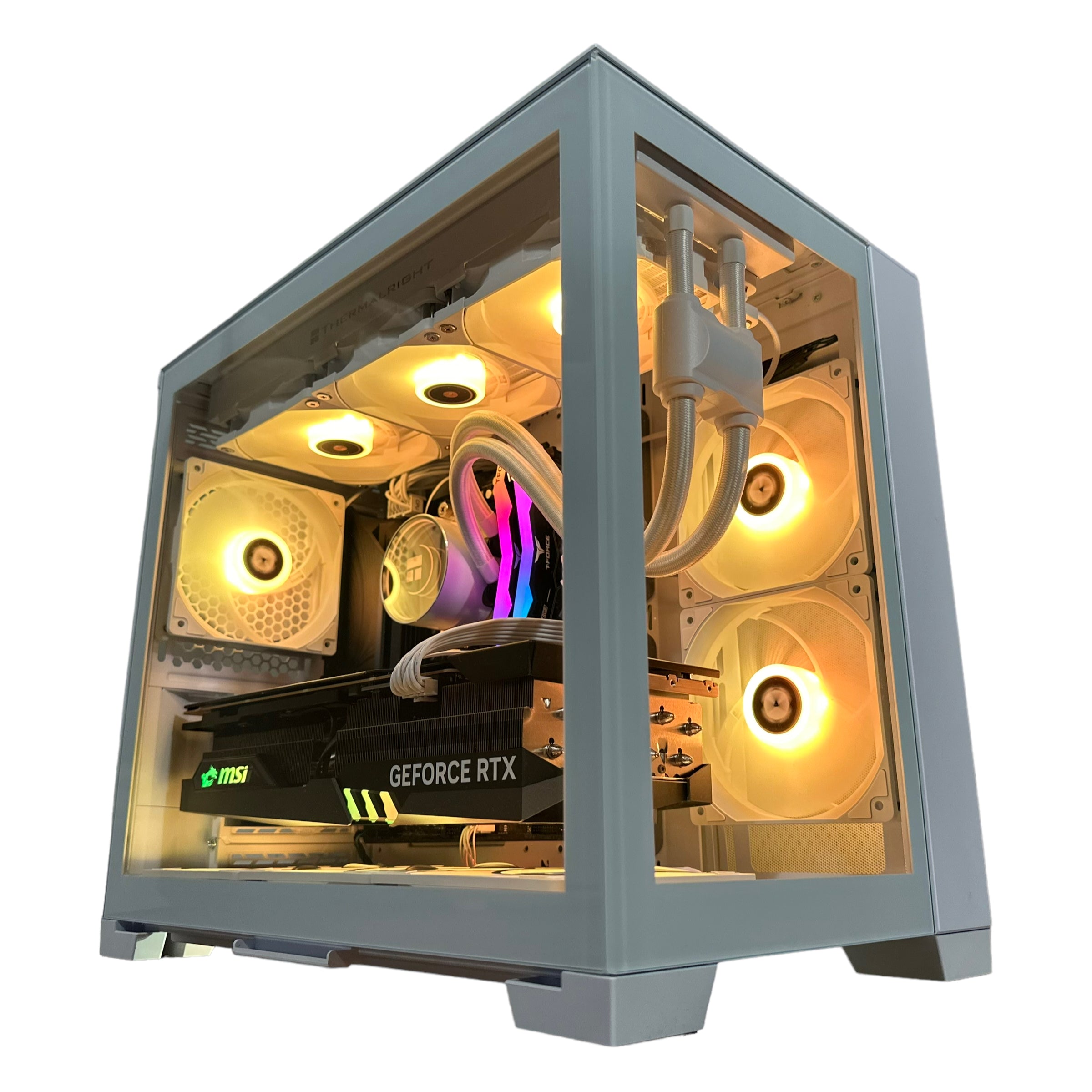 Ryzen 9 7900X3D Gaming PC | 12-Core | RTX 30/40/50 Series Options | 32GB DDR5 6000MHz | 2TB NVMe SSD | PG Riptide™ | WIFI + BT | Brand New - Groovy Computers