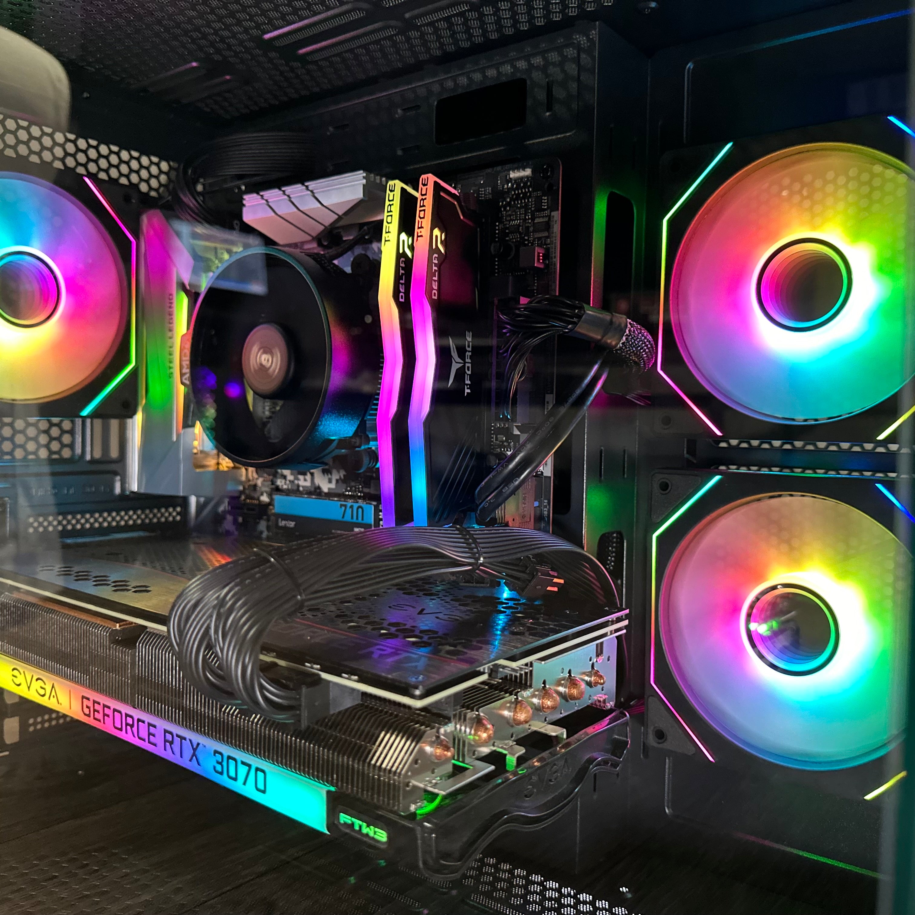 Ryzen 5 5500 Gaming PC | 6-Core | RTX 30/40/50 Series Options | 16GB RAM | 1TB NVMe SSD | STEEL LEGEND™ | Brand New - Groovy Computers