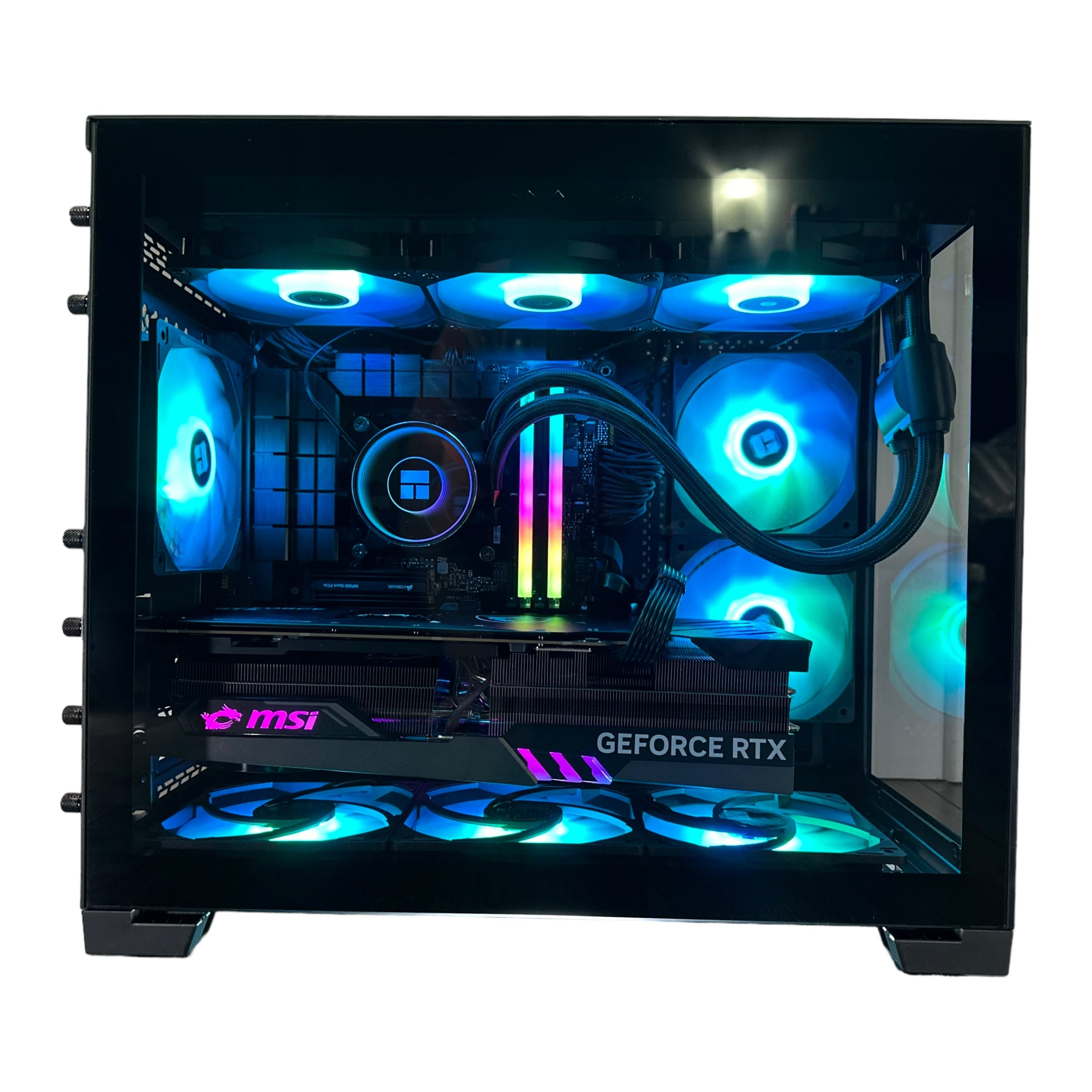 Top Tier Brand New 16-Core Gaming PC, ASUS TUF, Ryzen 9 7950x3D, RTX 4090/4070 Options, 32GB 6400mhz DDR5 Ram, 2TB NVME SSD, WIFI + BT
