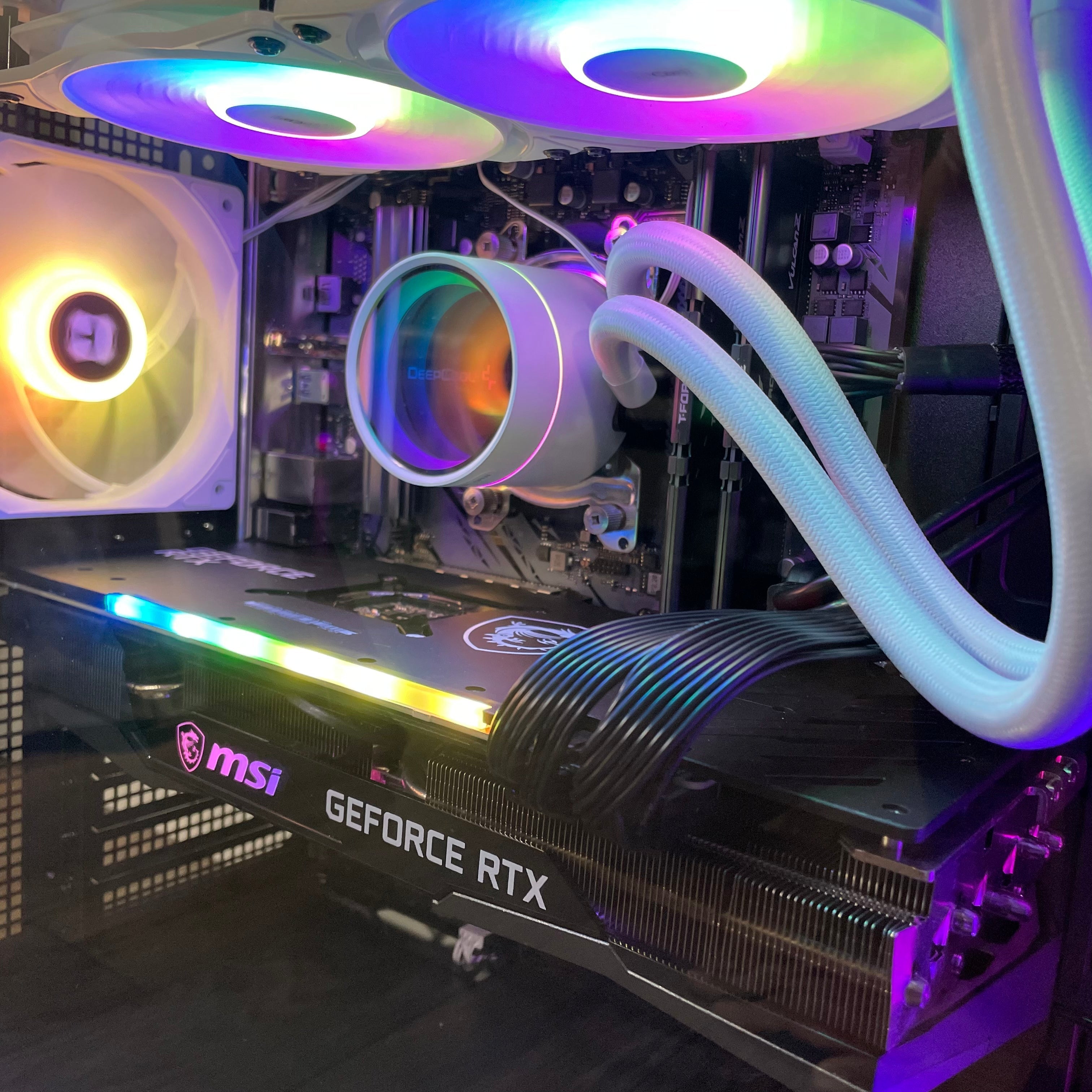 Brand New 8-Core High-End Gaming PC Ryzen 7 5700x (Better than i9-11900K), RTX 4070 Ti Options, 32GB 3200mhz DDR4 Ram, 1TB NVME SSD, WIFI + BT