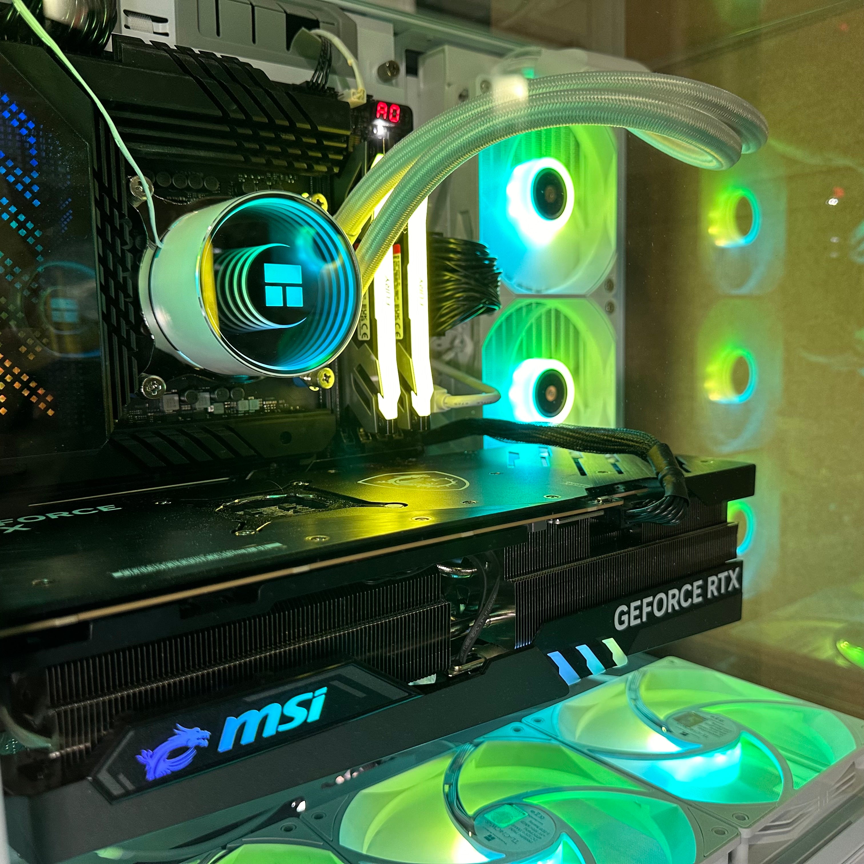 Top Tier Brand New High End 24-Core Gaming PC, ASUS ROG Maximus Hero, i9-14900K, RTX 4090 24GB, 64GB 6000mhz DDR5 RAM, 4TB NVME SSD, 8TB HDD (Options), WIFI + BT