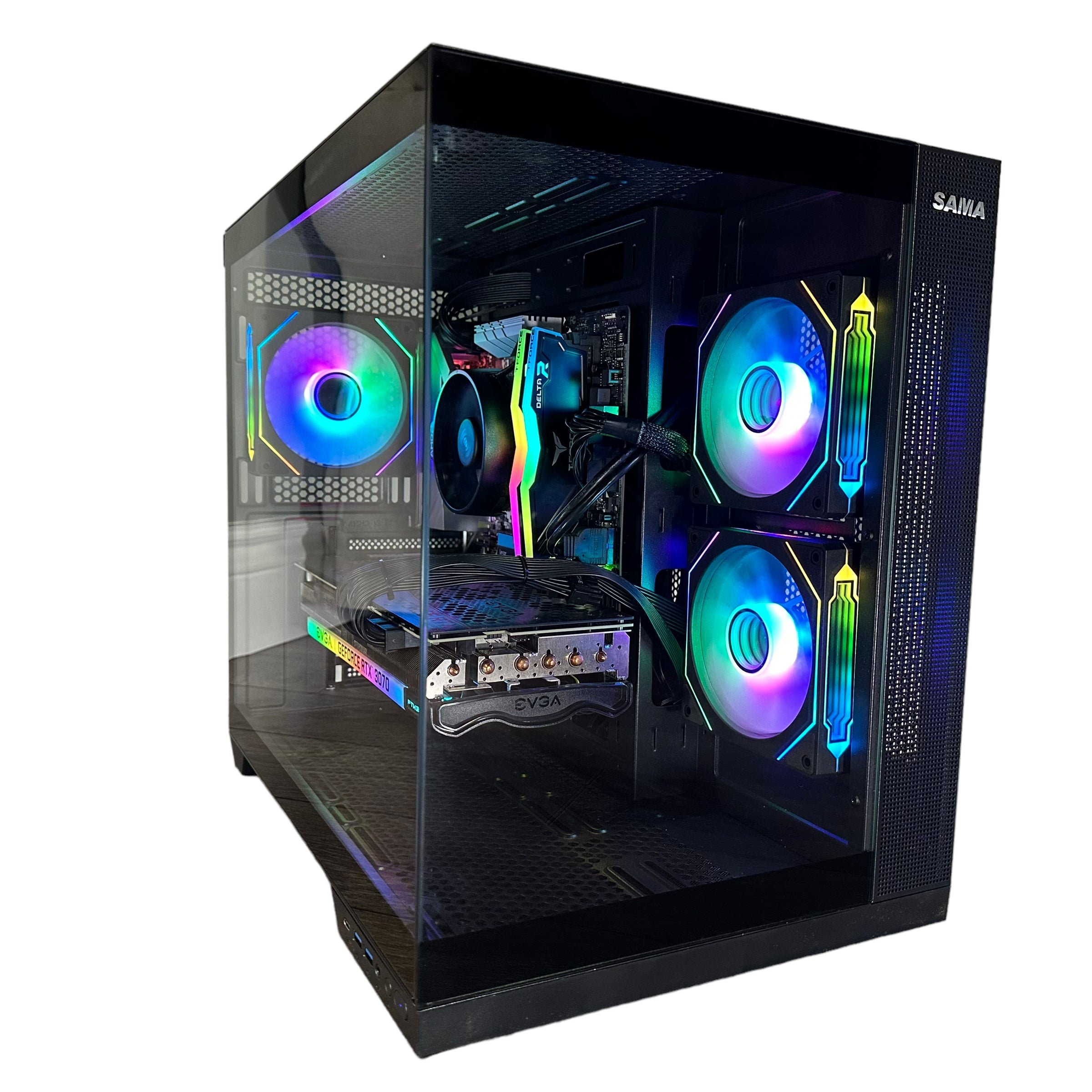 Ryzen 5 5500 Gaming PC | 6-Core | RTX 30/40/50 Series Options | 16GB RAM | 1TB NVMe SSD | STEEL LEGEND™ | Brand New - Groovy Computers