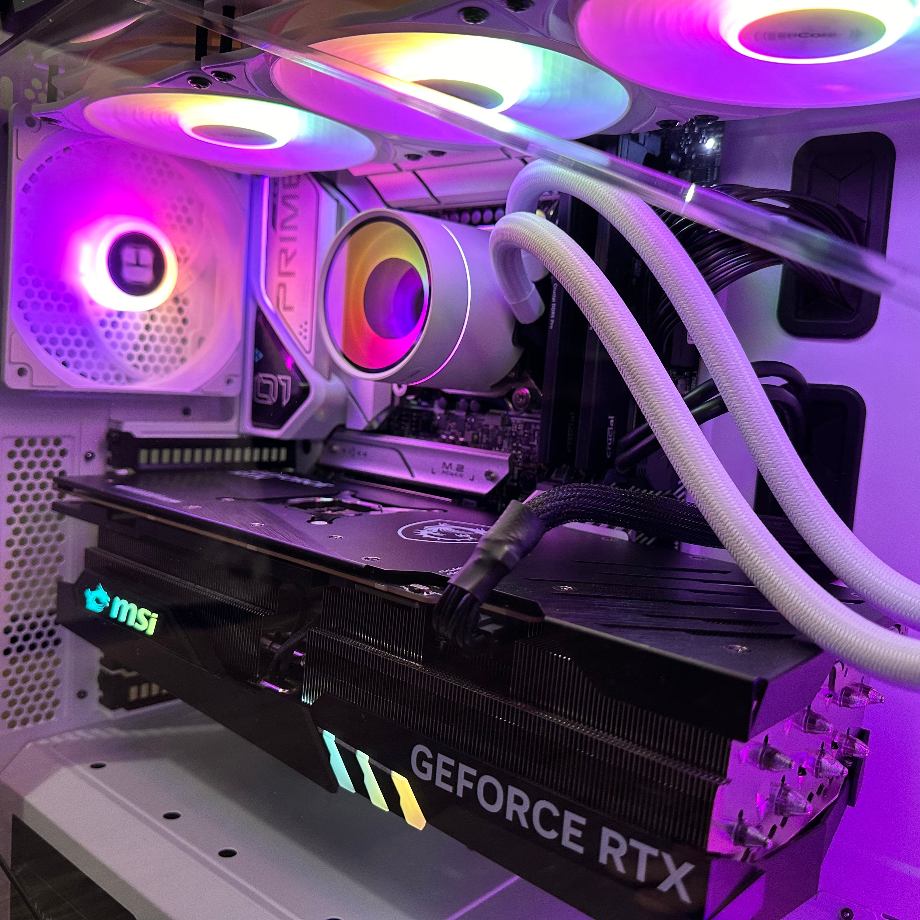 Top Tier Brand New High End 16-Core Gaming PC, i9-12900K, RTX 4090 24GB Options, 96GB 5600mhz DDR5 RAM, 2TB NVME SSD