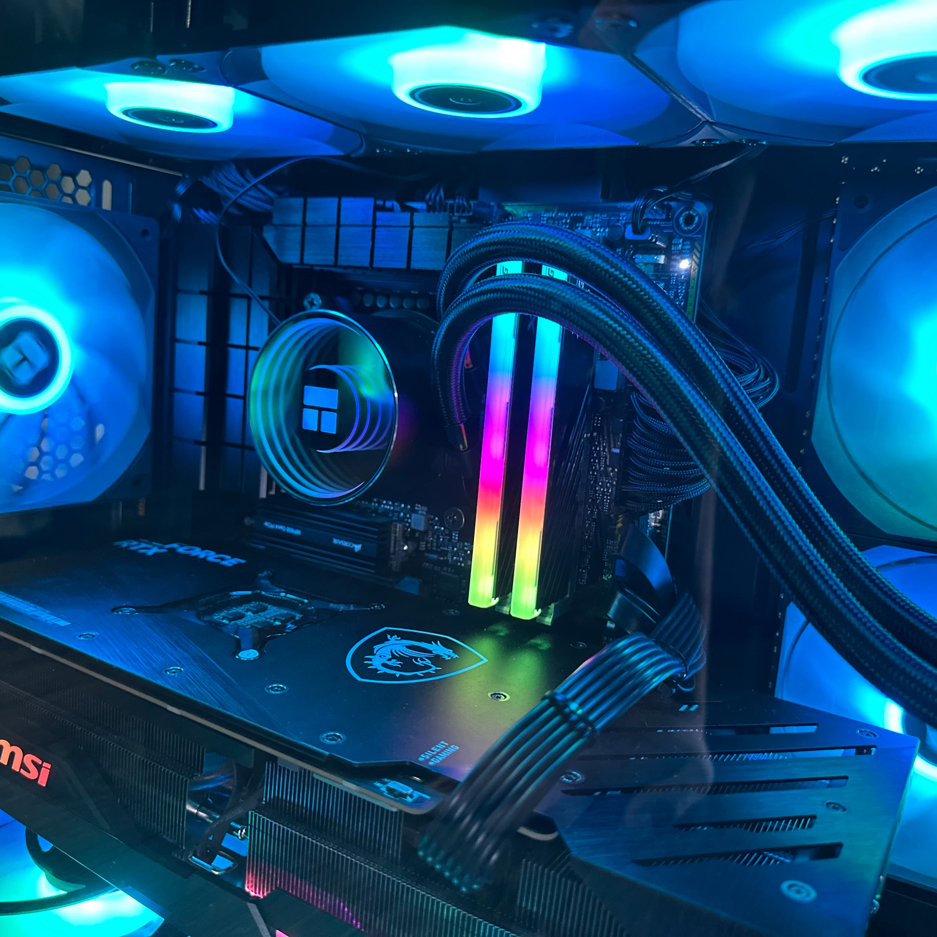 Top Tier Brand New 16-Core Gaming PC, ASUS TUF, Ryzen 9 7950x3D, RTX 4090/4070 Options, 32GB 6400mhz DDR5 Ram, 2TB NVME SSD, WIFI + BT
