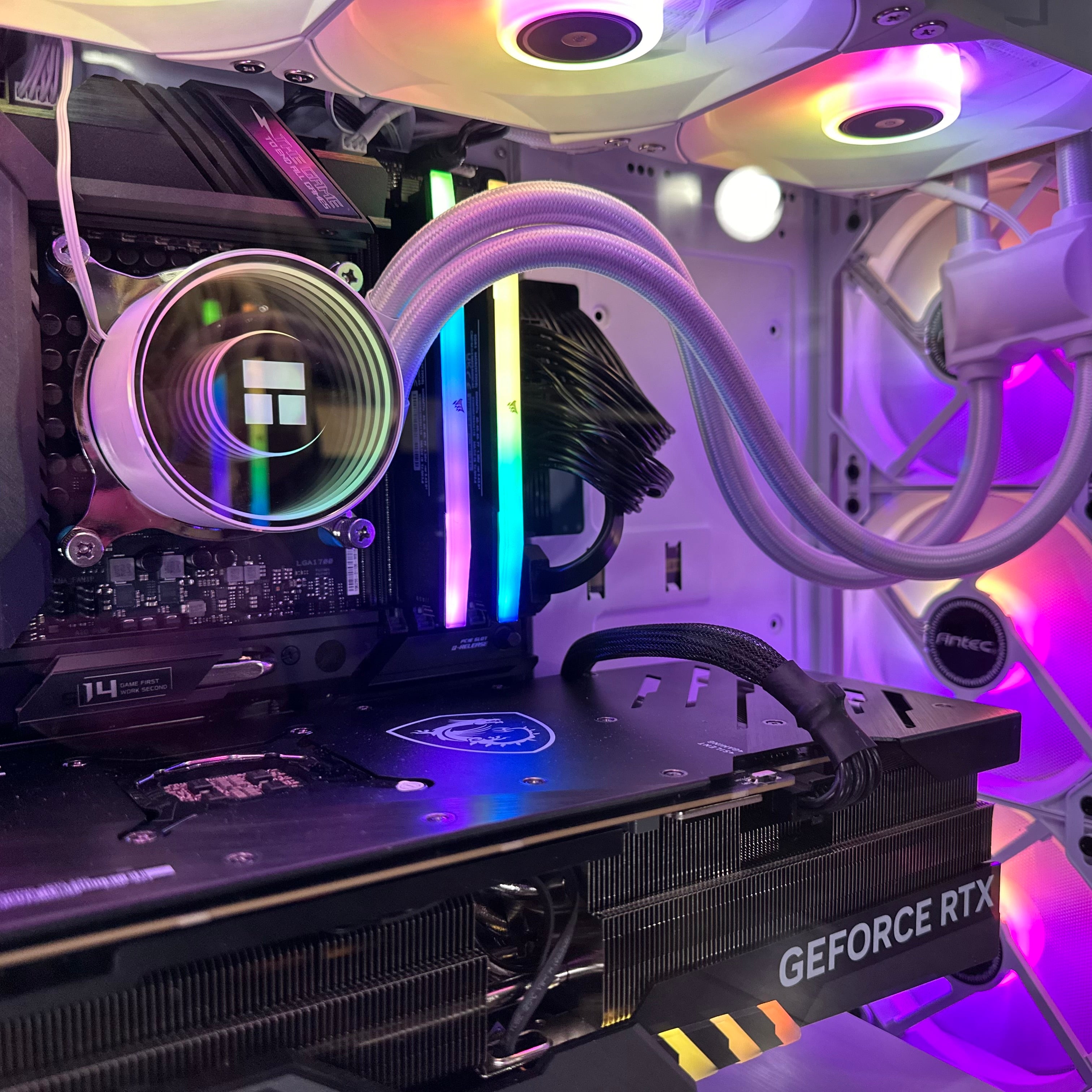 i9-14900K Gaming PC | 24-Core | RTX 30/40/50 Series Options | 64GB DDR5 6000MHz | 2TB NVMe SSD | ASUS™ ROG | WIFI + BT | Brand New