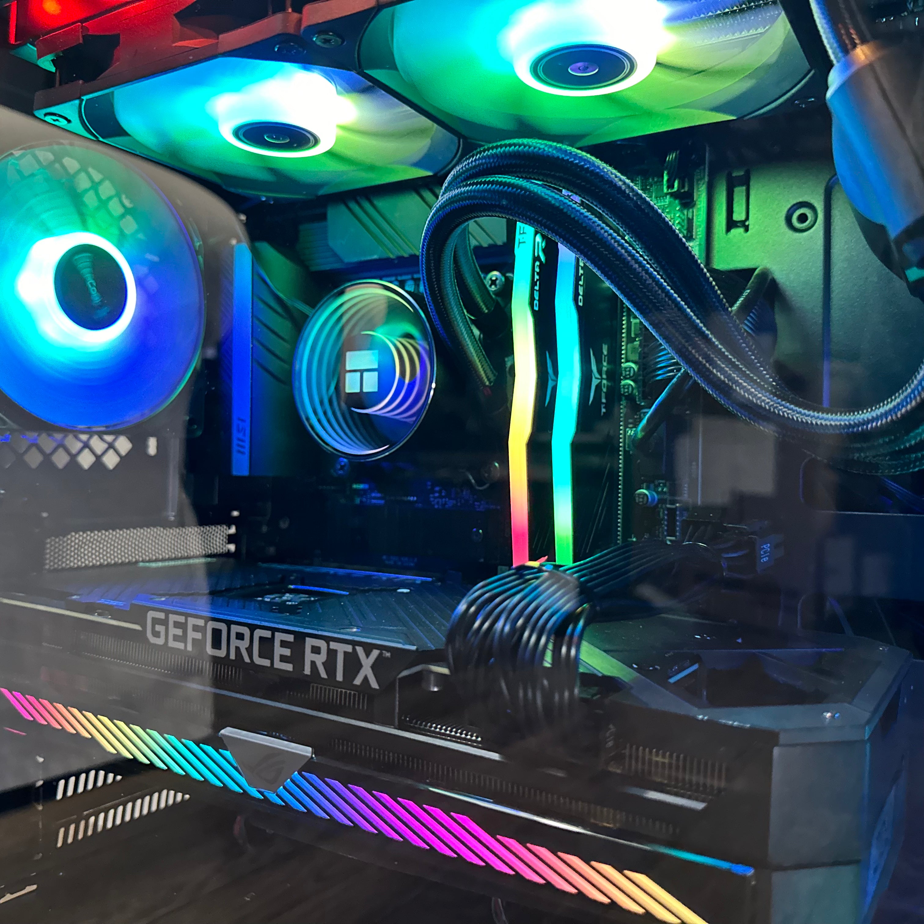 Brand New High-End 16-Core Gaming PC, i9-12900K, RTX 4070 / 4090 Options, 32GB 3600mhz DDR4 Ram, 1TB GEN 4 NVME SSD, 4TB HDD