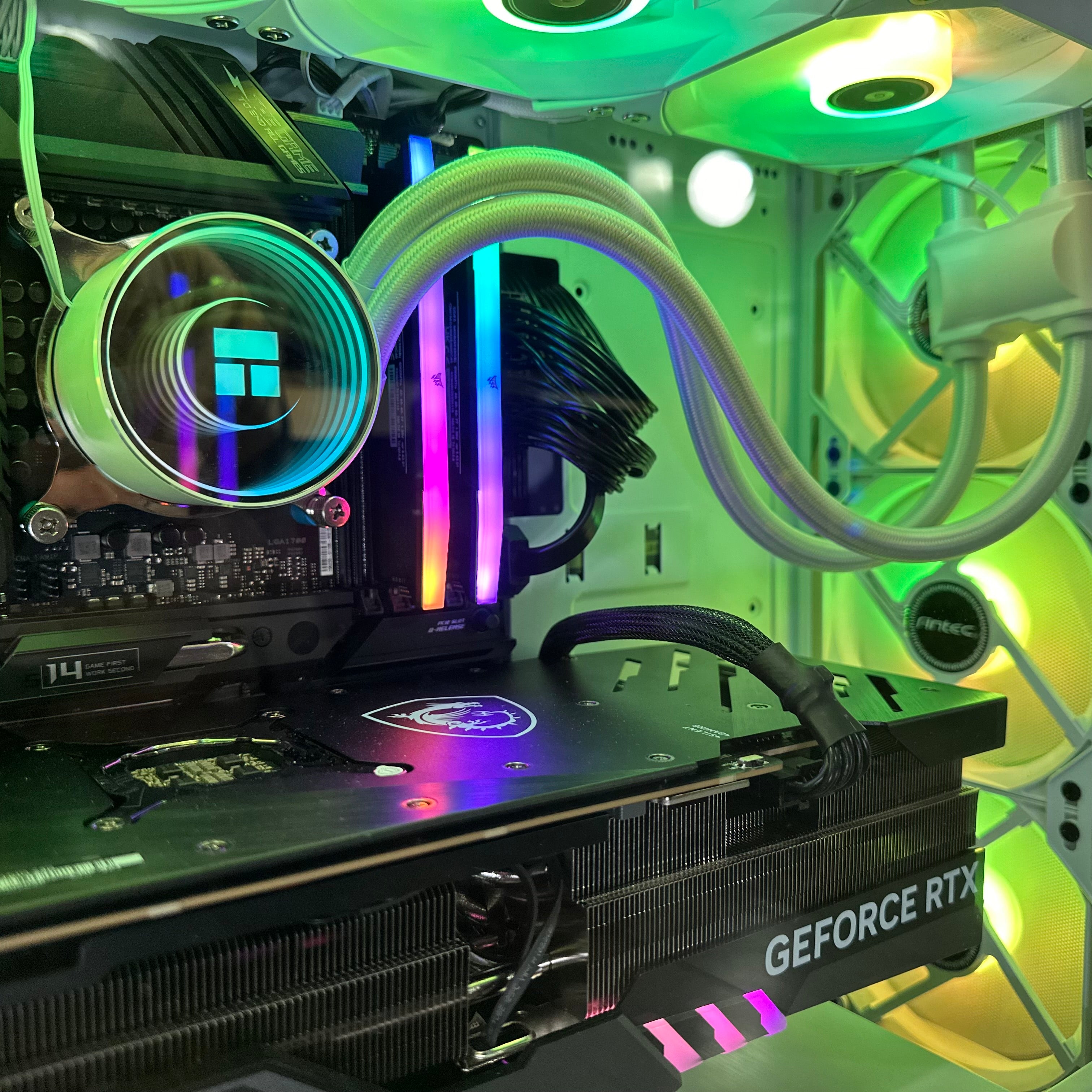 i9-14900K Gaming PC | 24-Core | RTX 30/40/50 Series Options | 64GB DDR5 6000MHz | 2TB NVMe SSD | ASUS™ ROG | WIFI + BT | Brand New