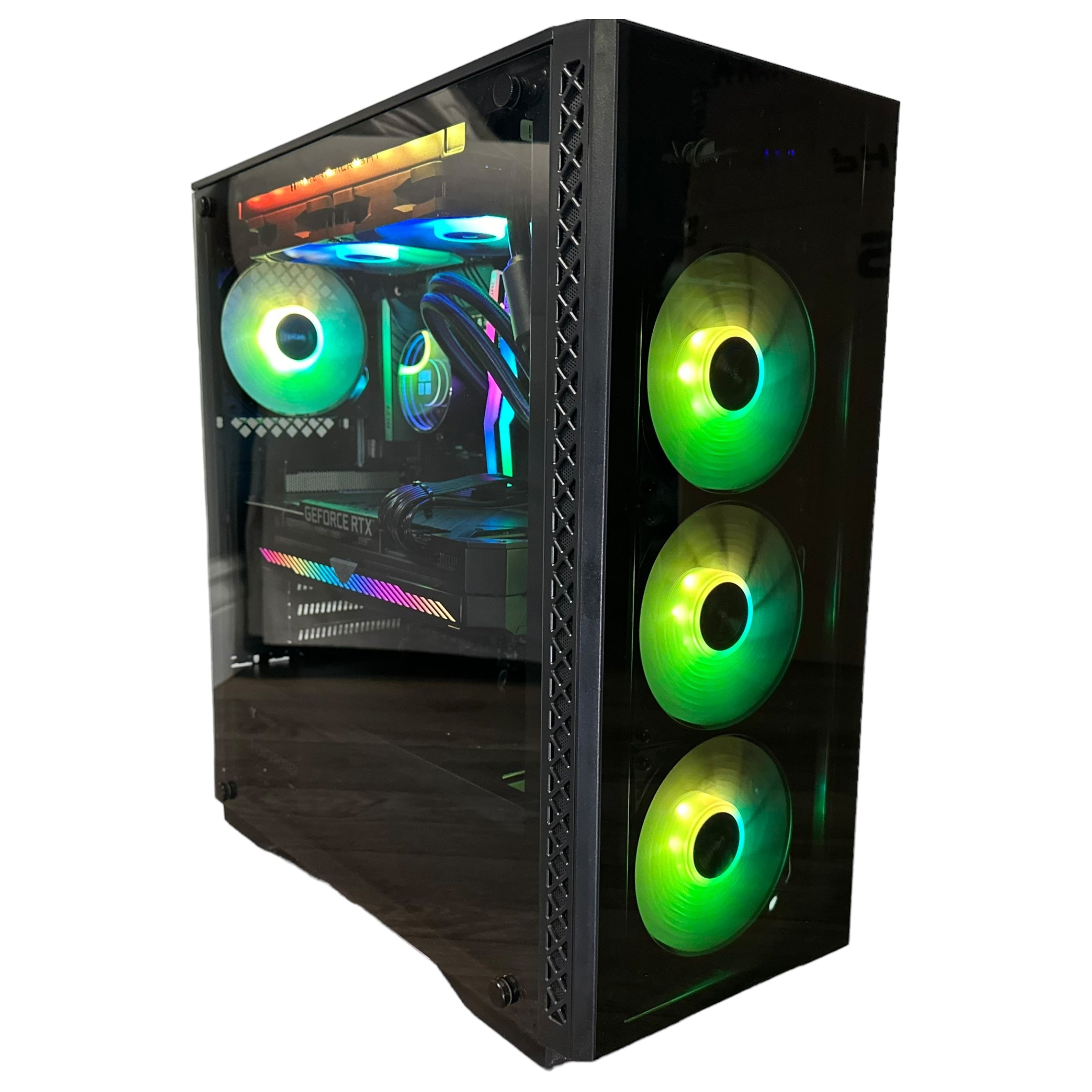 Brand New High-End 16-Core Gaming PC, i9-12900K, RTX 4070 / 4090 Options, 32GB 3600mhz DDR4 Ram, 1TB GEN 4 NVME SSD, 4TB HDD