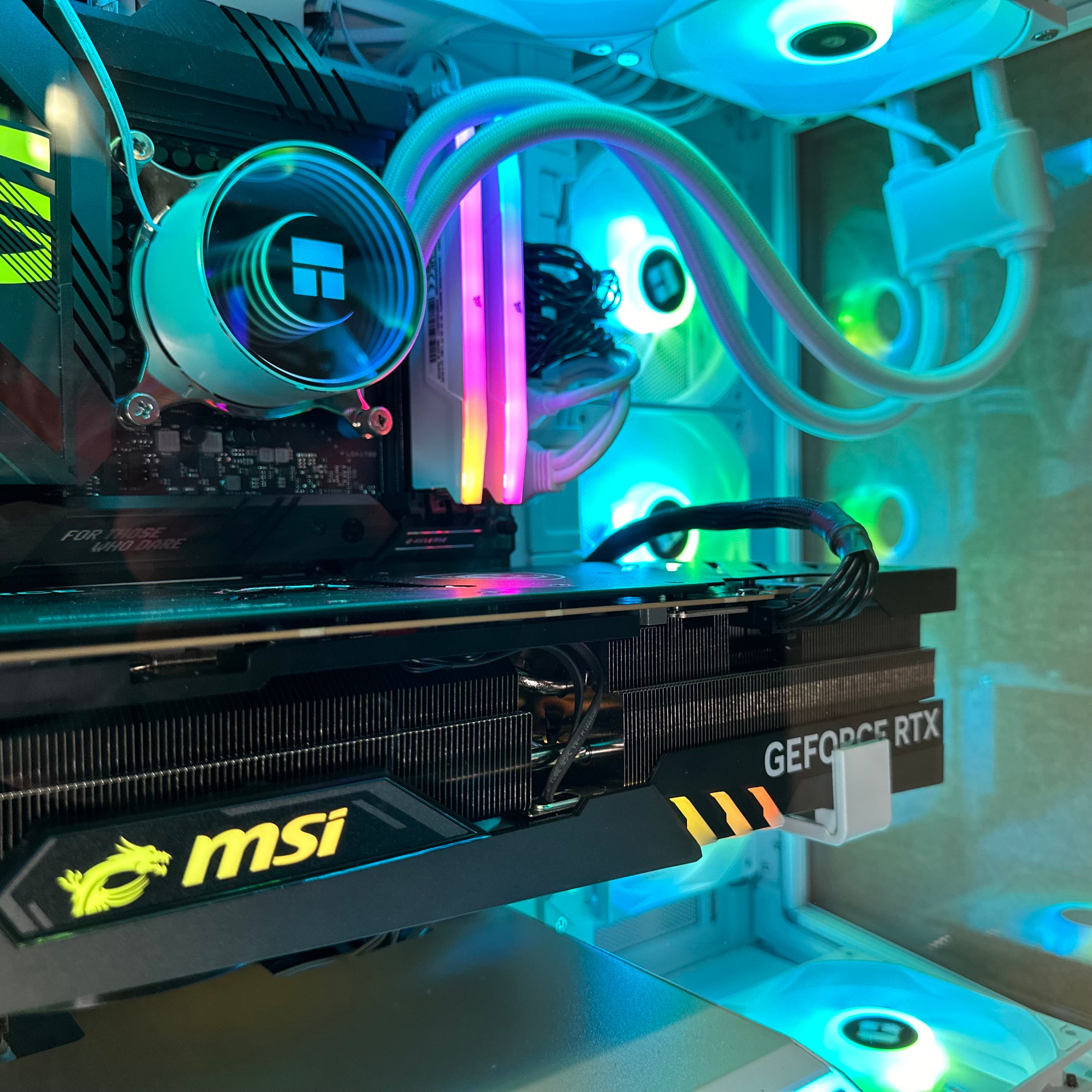 4K Top Tier Workstation i9-14900KF Gaming PC | 24-Core | RTX 5090 32GB | 64GB DDR5 6000MHz | 2TB GEN 4 NVME SSD | ASUS ROG™ | WIFI + BT | Brand New