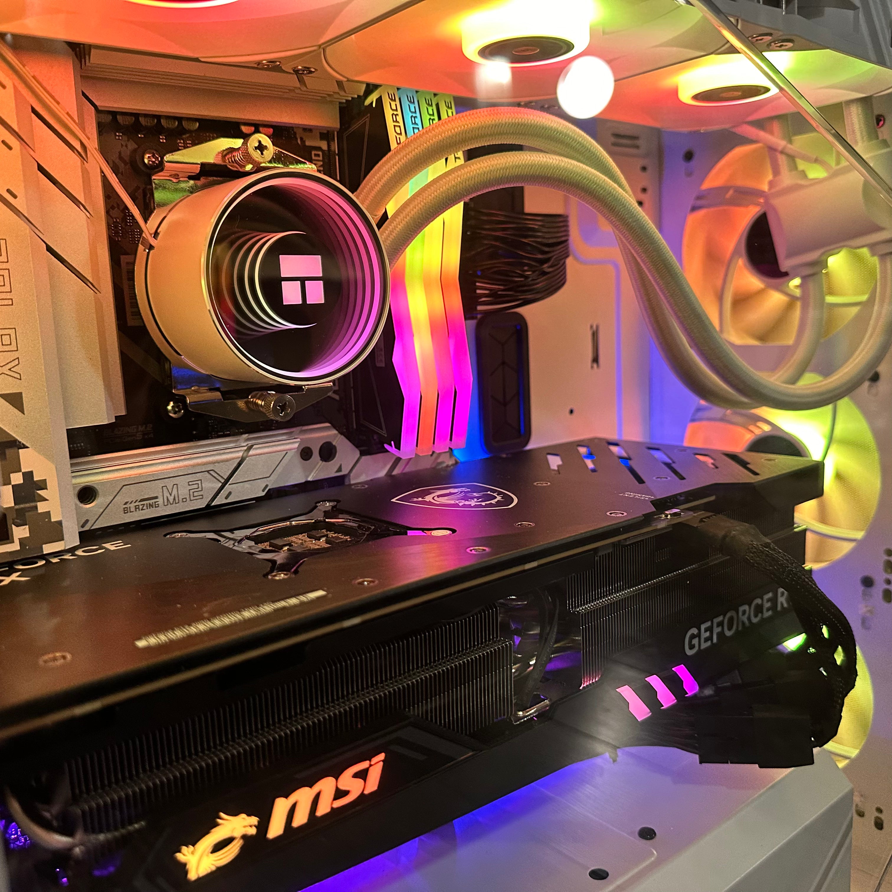 Top Tier Brand New High End 16-Core Gaming PC, Ryzen 9 7950x3D (Beats i9-14900K), RTX 4090 24GB Options, 64GB 6000mhz DDR5 RAM, 2TB NVME SSD, WIFI + BT