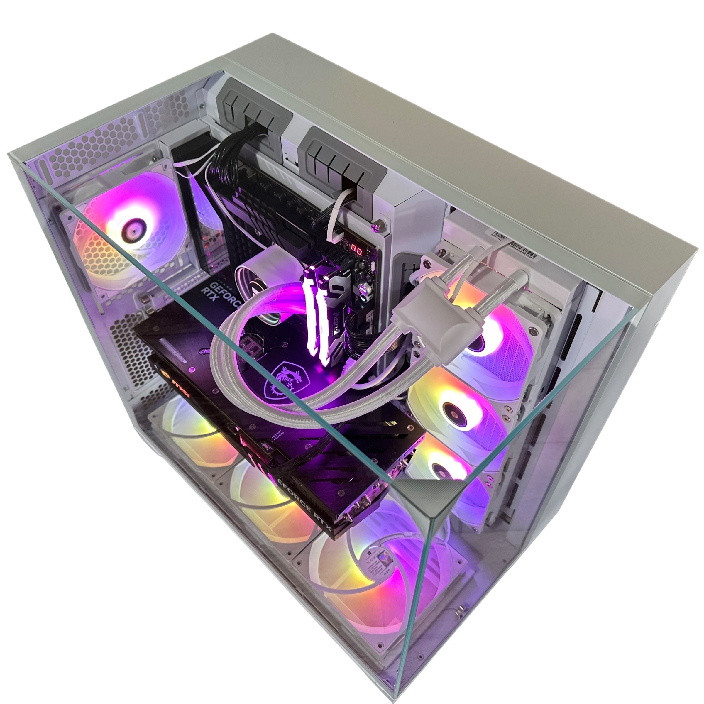 Top Tier Brand New High End 24-Core Gaming PC, ASUS ROG Maximus Hero, i9-14900K, RTX 4090 24GB, 64GB 6000mhz DDR5 RAM, 4TB NVME SSD, 8TB HDD (Options), WIFI + BT
