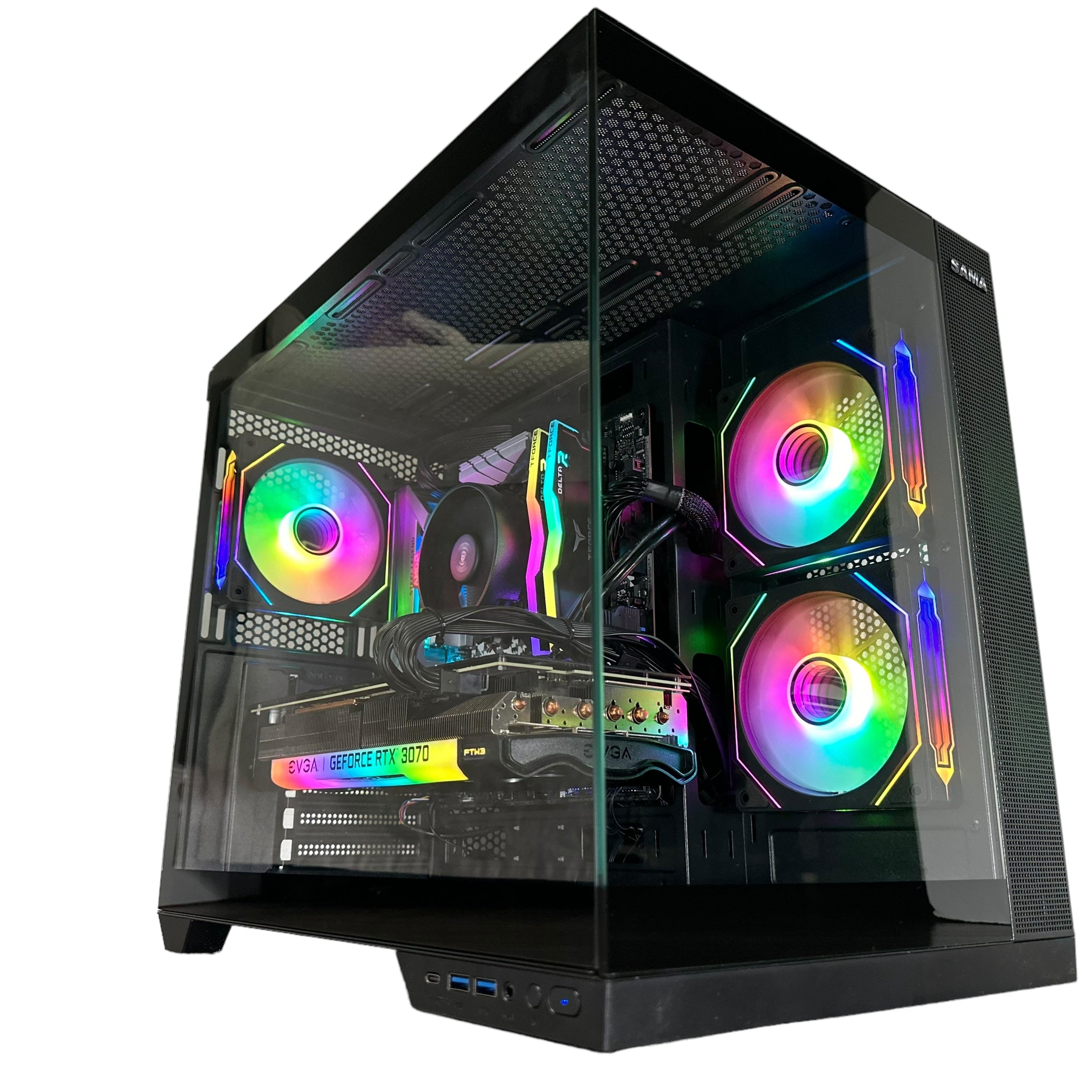 Ryzen 5 5500 Gaming PC | 6-Core | RTX 30/40/50 Series Options | 16GB RAM | 1TB NVMe SSD | STEEL LEGEND™ | Brand New - Groovy Computers