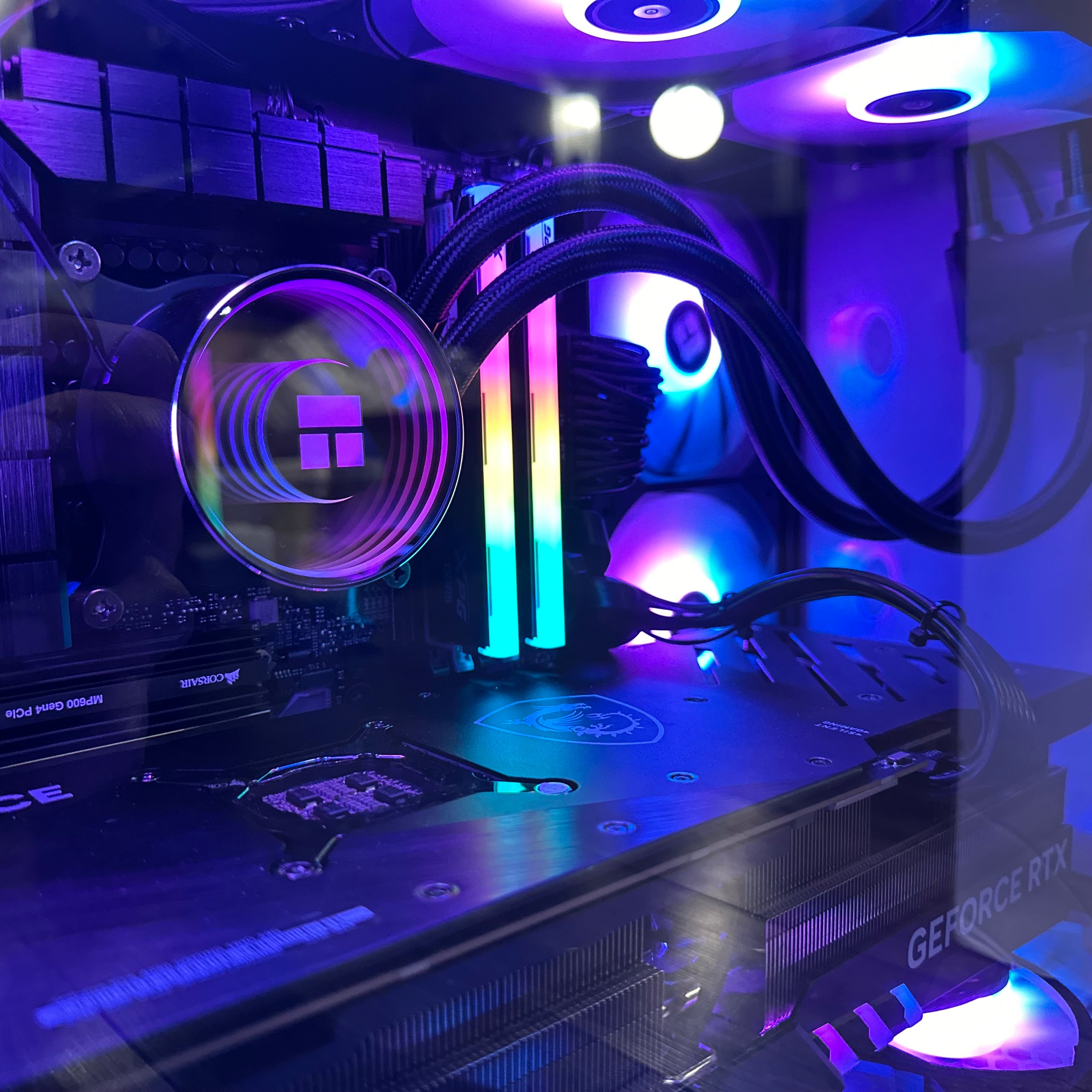 Top Tier Brand New 16-Core Gaming PC, ASUS TUF, Ryzen 9 7950x3D, RTX 4090/4070 Options, 32GB 6400mhz DDR5 Ram, 2TB NVME SSD, WIFI + BT