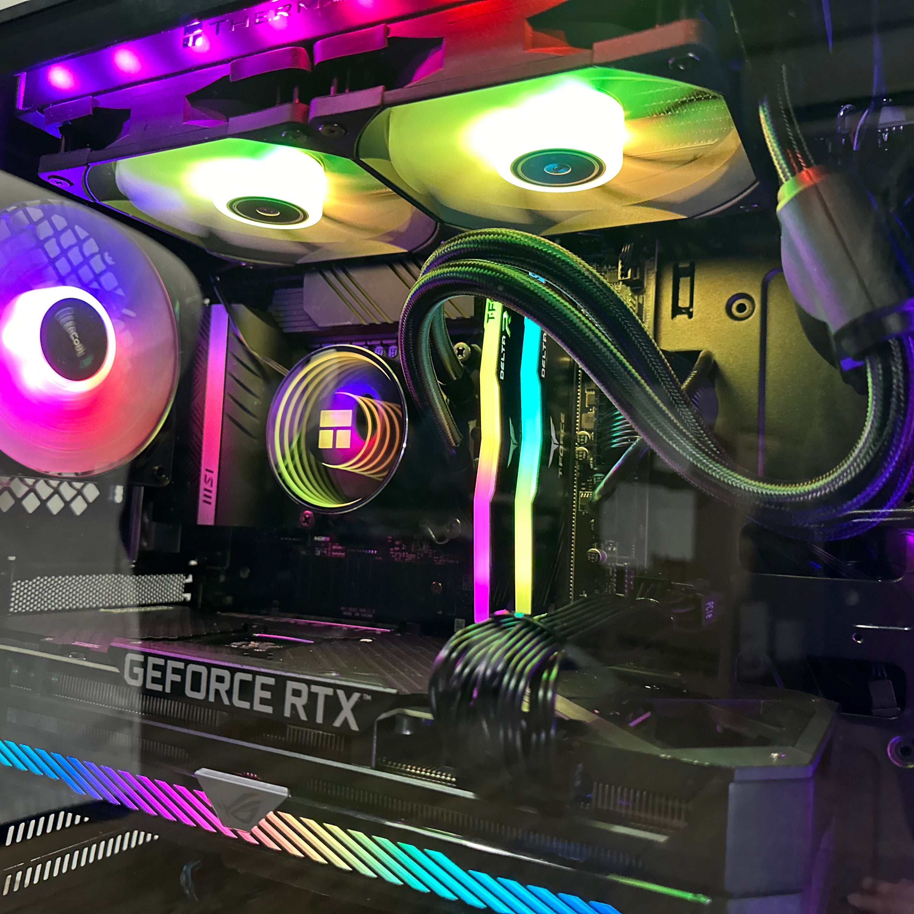 Brand New High-End 16-Core Gaming PC, i9-12900K, RTX 4070 / 4090 Options, 32GB 3600mhz DDR4 Ram, 1TB GEN 4 NVME SSD, 4TB HDD