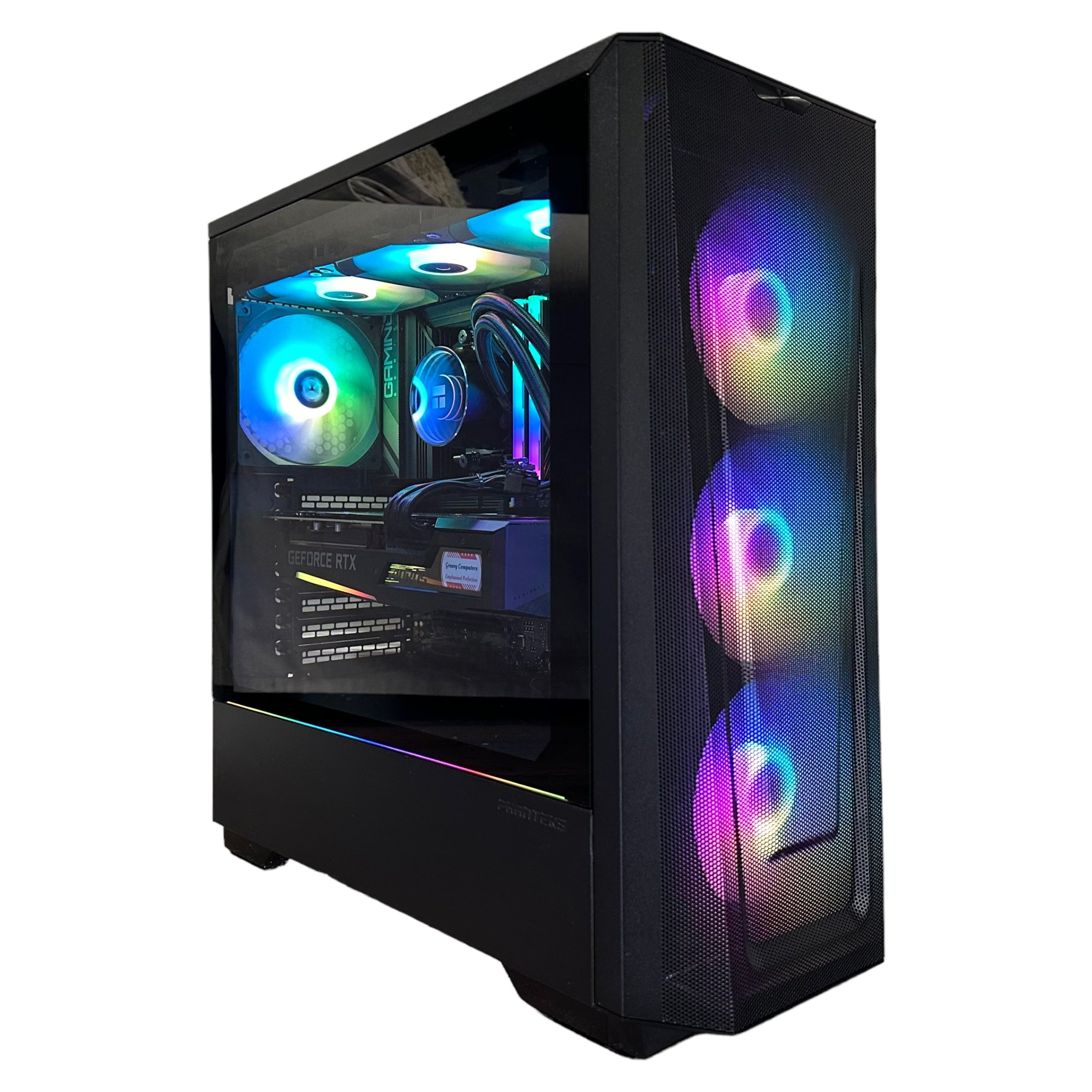 Brand New 12-Core High End Gaming PC, Aorus Ryzen 9 7900x, RTX 4070 / 4090 Options, 32GB 6400mhz DDR5 Ram, 2TB GEN 4 NVME SSD, WIFI + BT