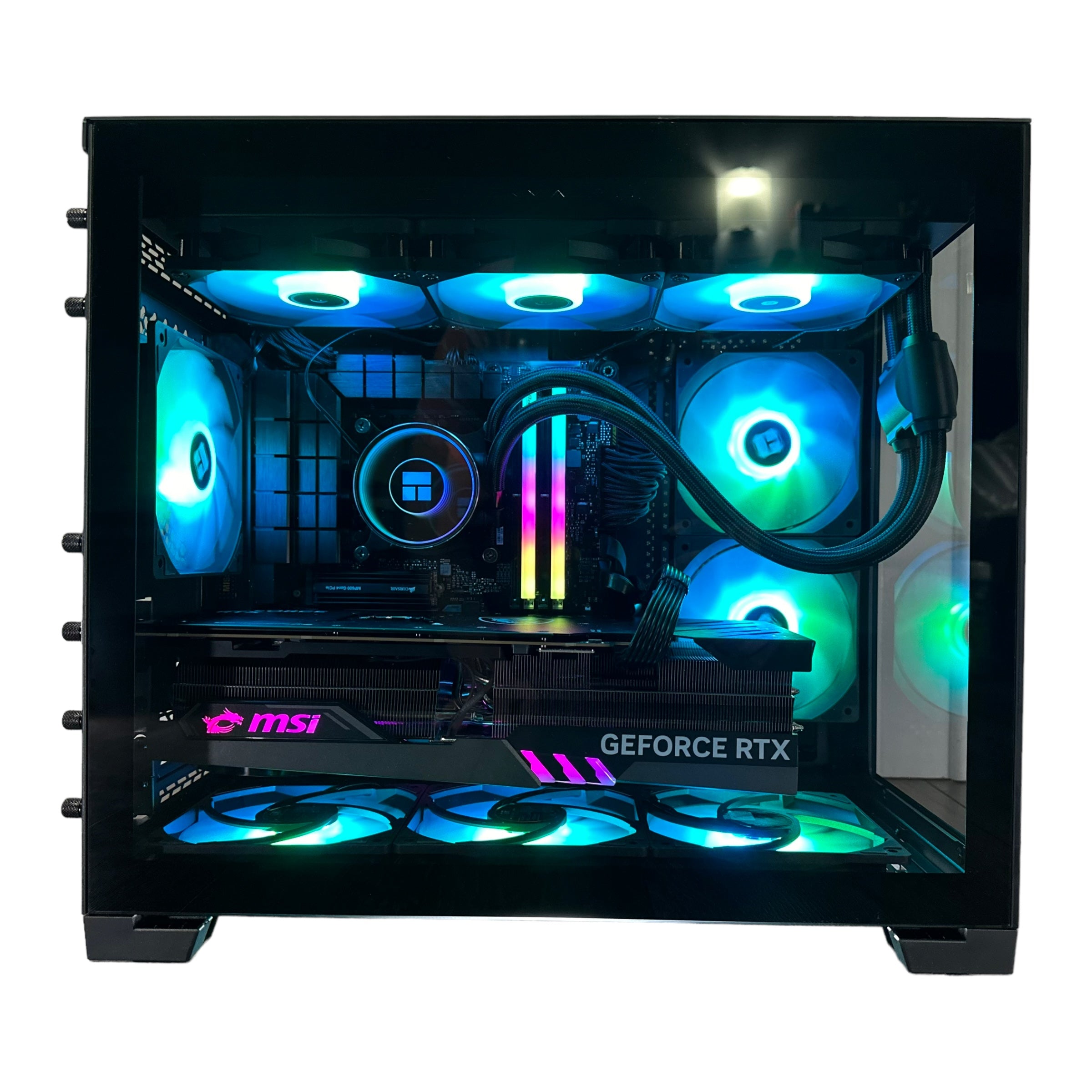 Top Tier Brand New 16-Core Gaming PC, ASUS TUF, Ryzen 9 7950x3D, RTX 4090/4070 Options, 32GB 6400mhz DDR5 Ram, 2TB NVME SSD, WIFI + BT