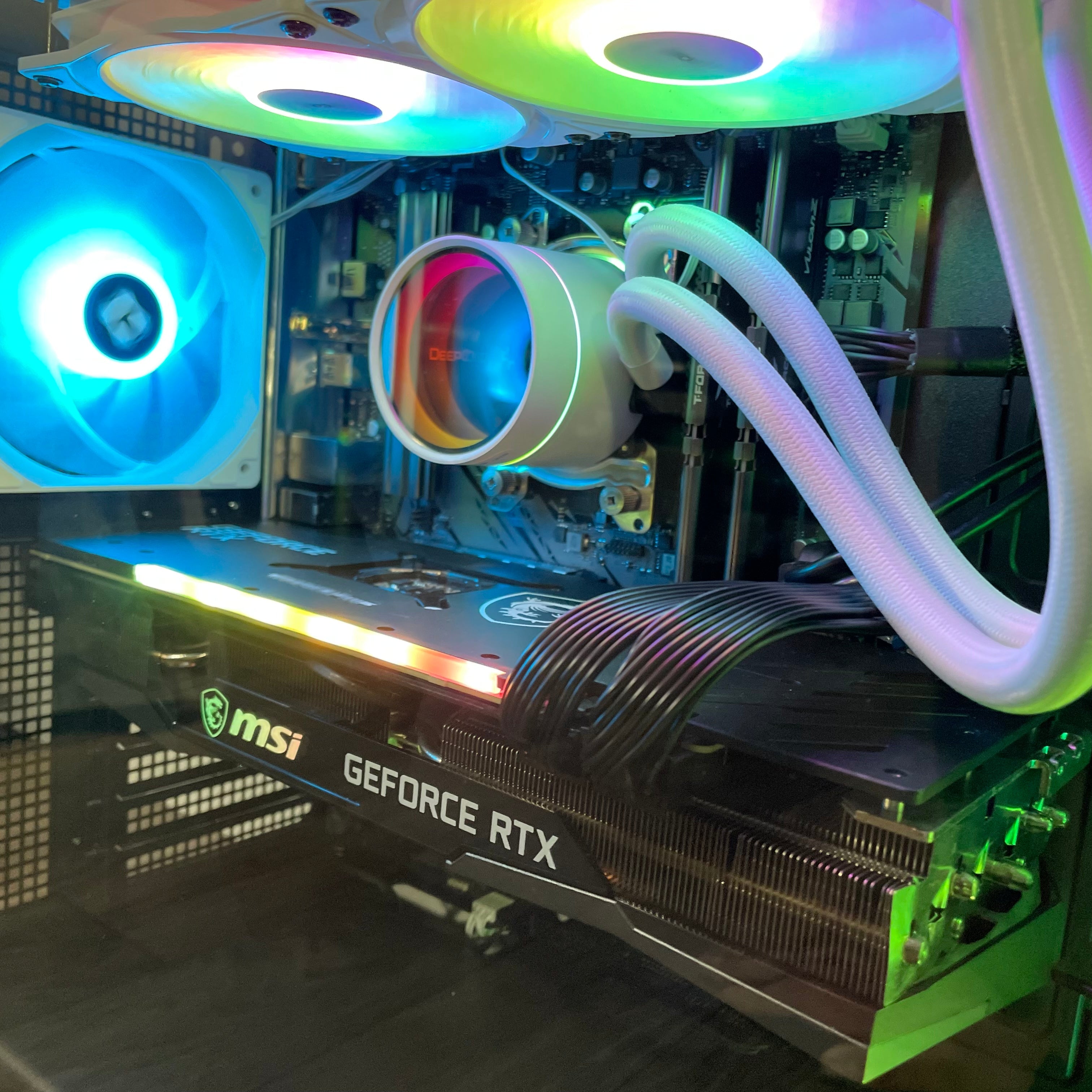 Brand New 8-Core High-End Gaming PC Ryzen 7 5700x (Better than i9-11900K), RTX 4070 Ti Options, 32GB 3200mhz DDR4 Ram, 1TB NVME SSD, WIFI + BT