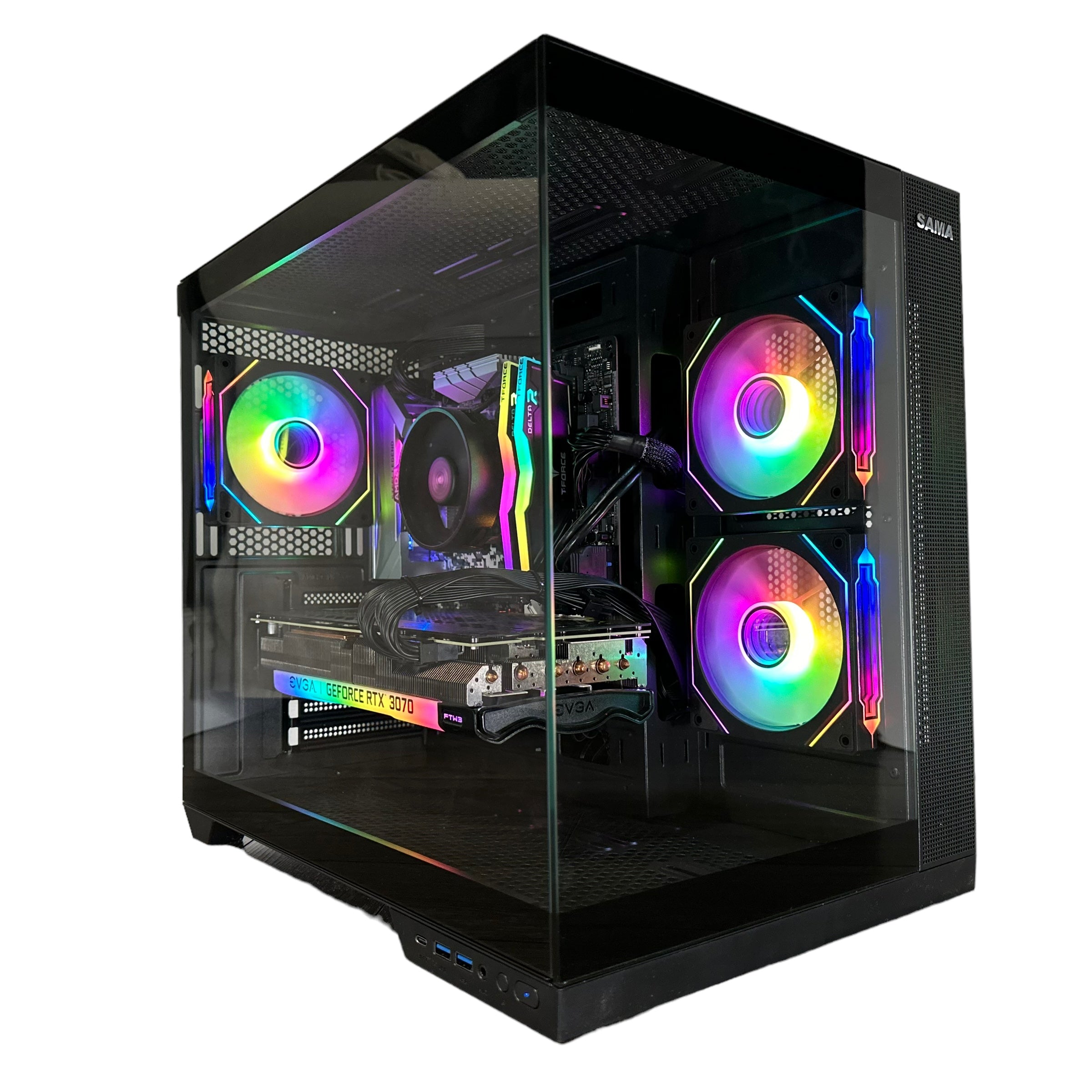 Ryzen 5 5500 Gaming PC | 6-Core | RTX 30/40/50 Series Options | 16GB RAM | 1TB NVMe SSD | STEEL LEGEND™ | Brand New - Groovy Computers