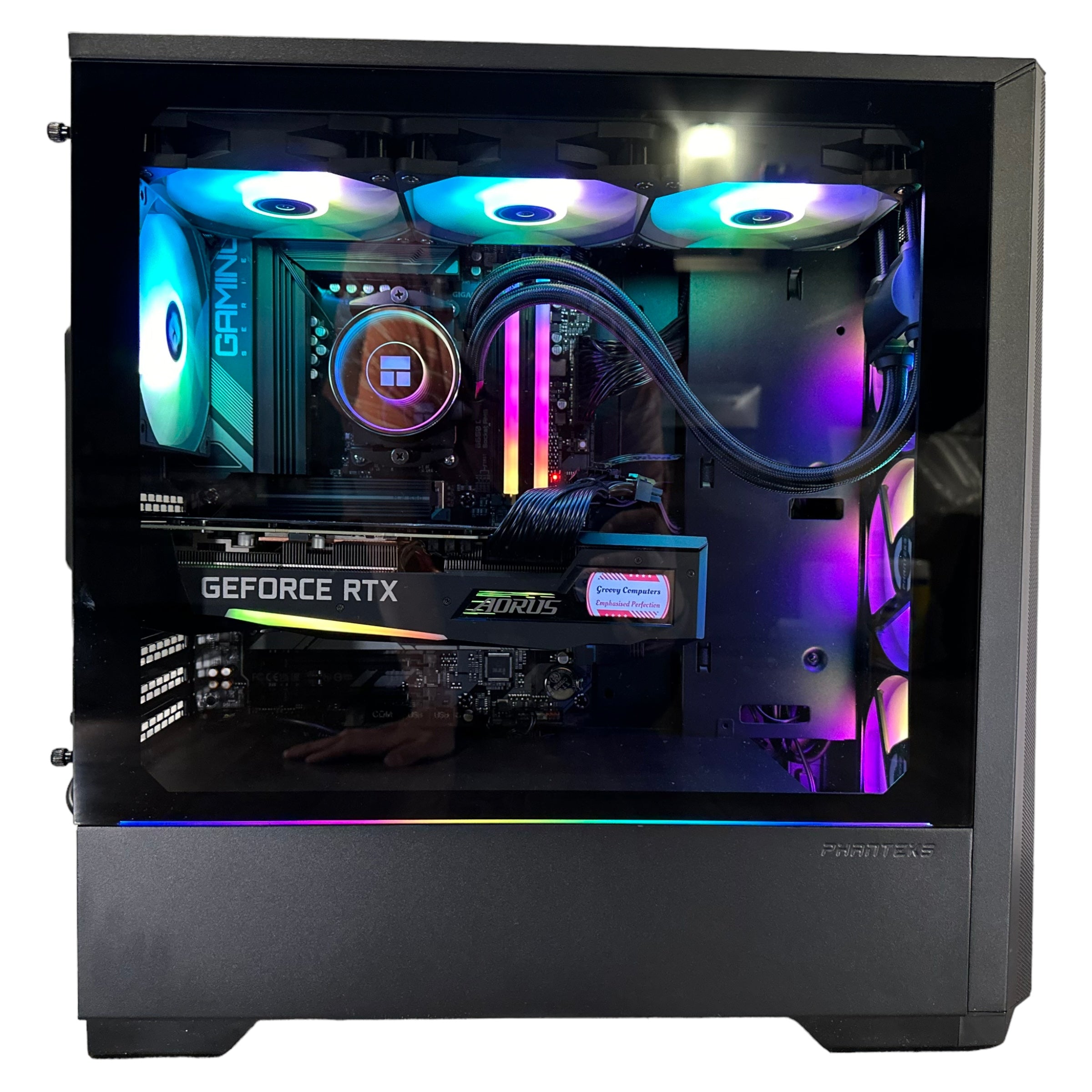 Brand New 12-Core High End Gaming PC, Aorus Ryzen 9 7900x, RTX 4070 / 4090 Options, 32GB 6400mhz DDR5 Ram, 2TB GEN 4 NVME SSD, WIFI + BT
