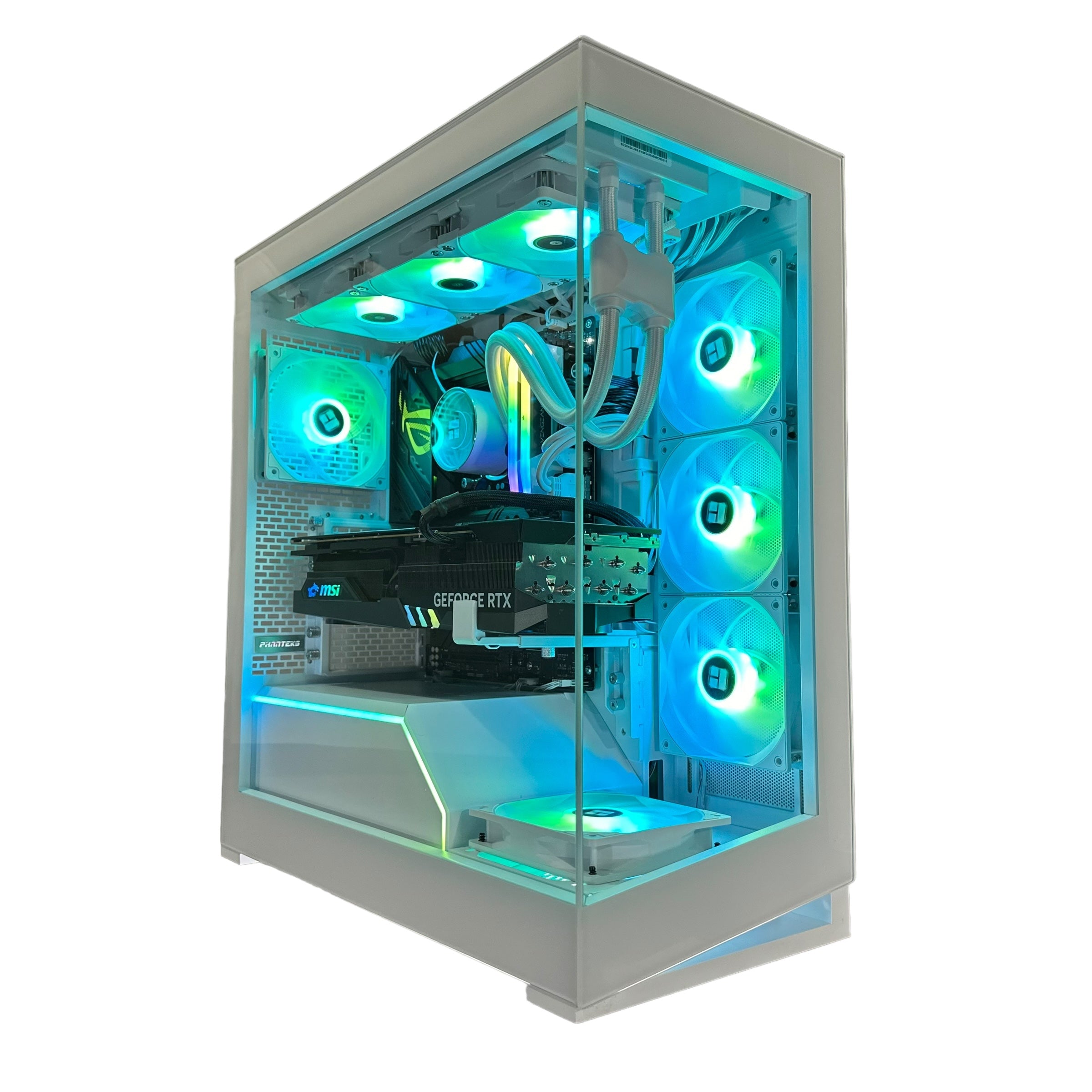 4K Top Tier Workstation i9-14900KF Gaming PC | 24-Core | RTX 5090 32GB | 64GB DDR5 6000MHz | 2TB GEN 4 NVME SSD | ASUS ROG™ | WIFI + BT | Brand New