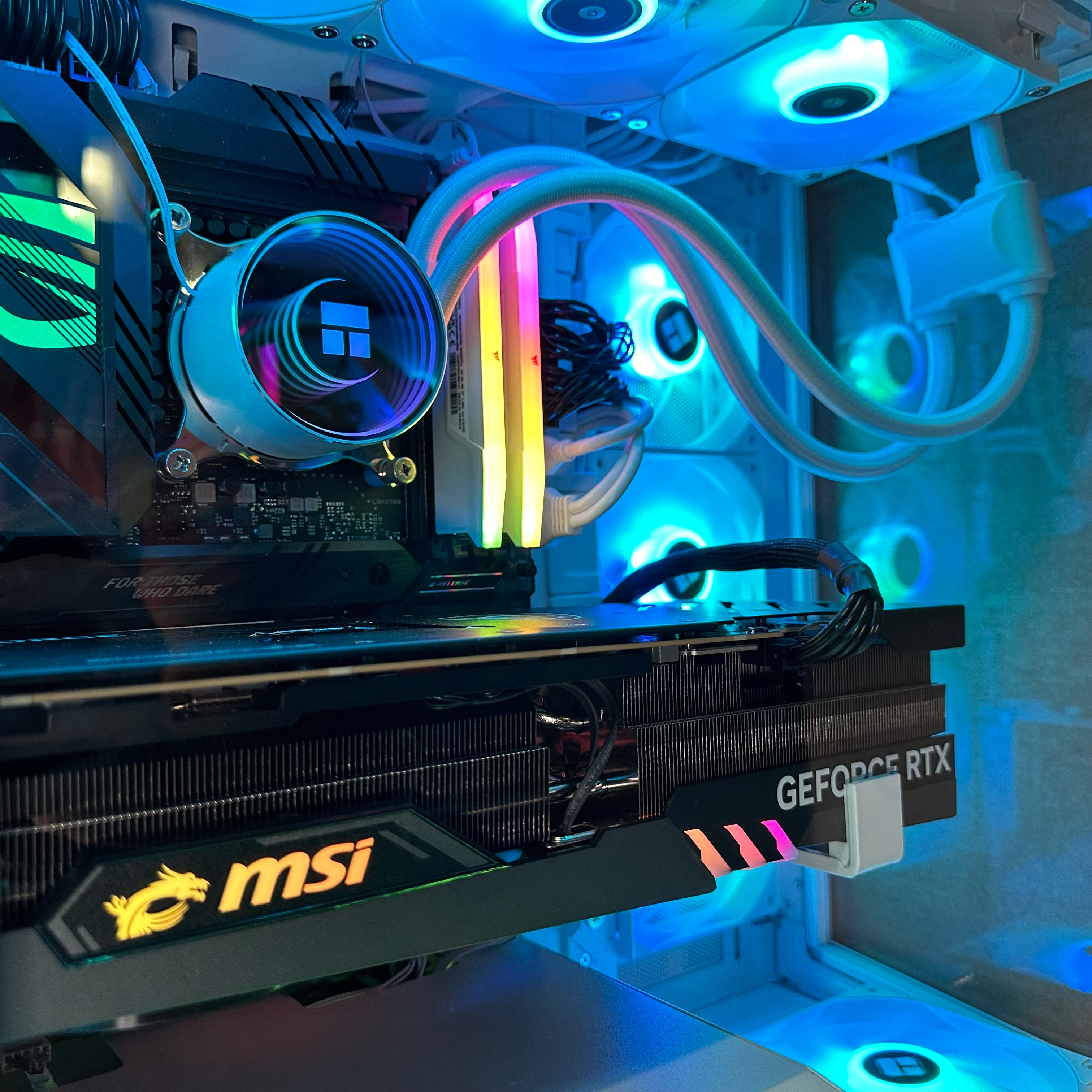 4K Top Tier Workstation i9-14900KF Gaming PC | 24-Core | RTX 5090 32GB | 64GB DDR5 6000MHz | 2TB GEN 4 NVME SSD | ASUS ROG™ | WIFI + BT | Brand New