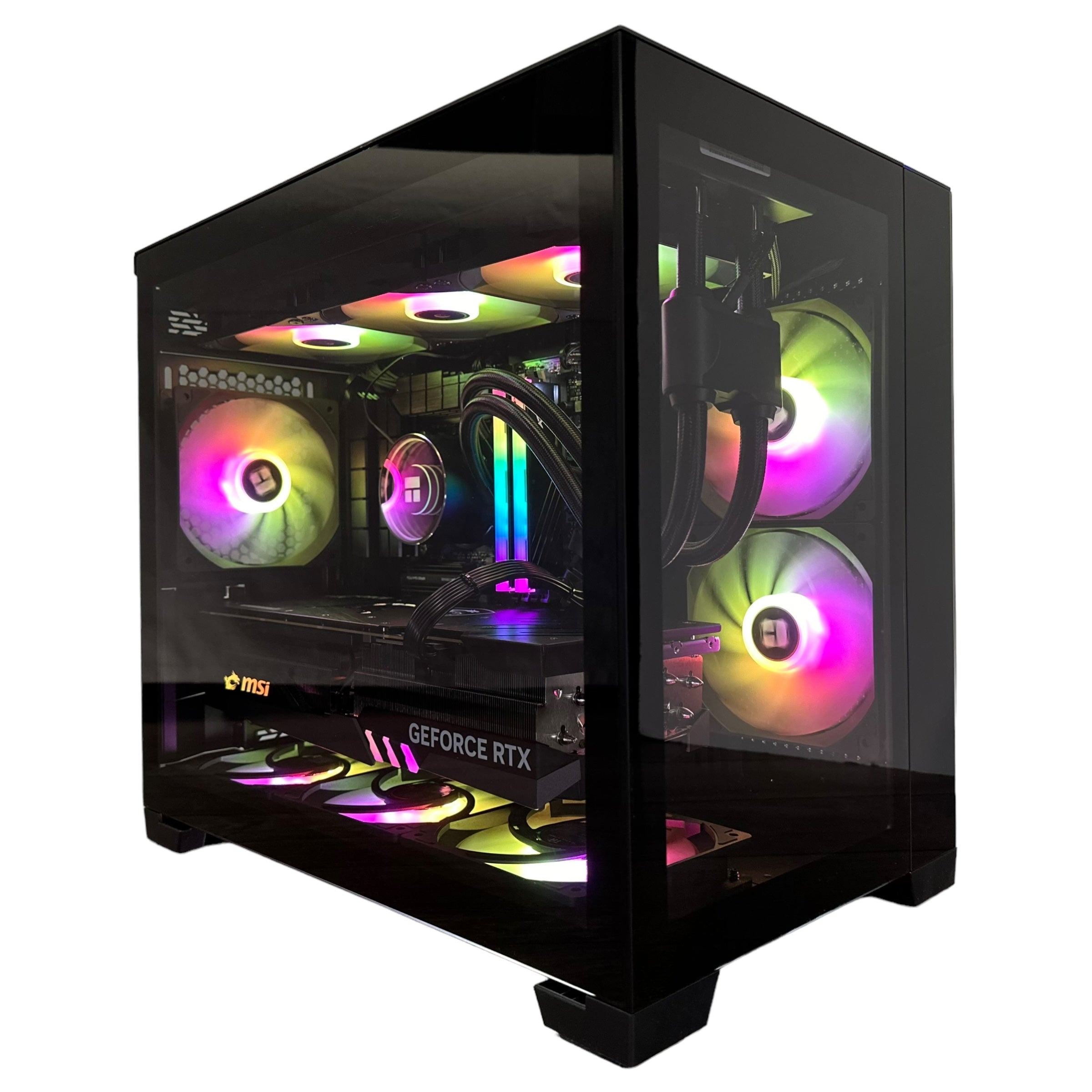Top Tier Brand New 16-Core Gaming PC, ASUS TUF, Ryzen 9 7950x3D, RTX 4090/4070 Options, 32GB 6400mhz DDR5 Ram, 2TB NVME SSD, WIFI + BT