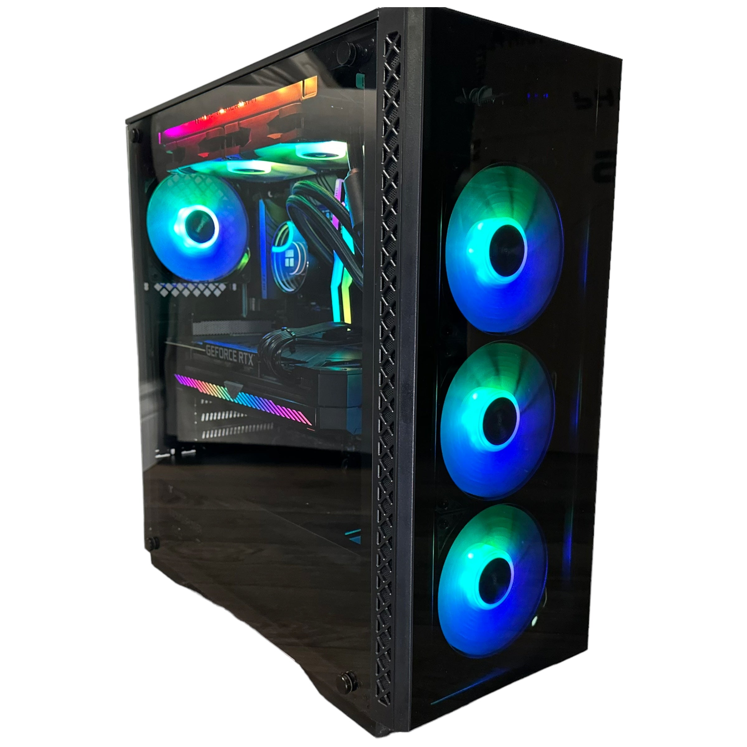 Brand New High-End 16-Core Gaming PC, i9-12900K, RTX 4070 / 4090 Options, 32GB 3600mhz DDR4 Ram, 1TB GEN 4 NVME SSD, 4TB HDD