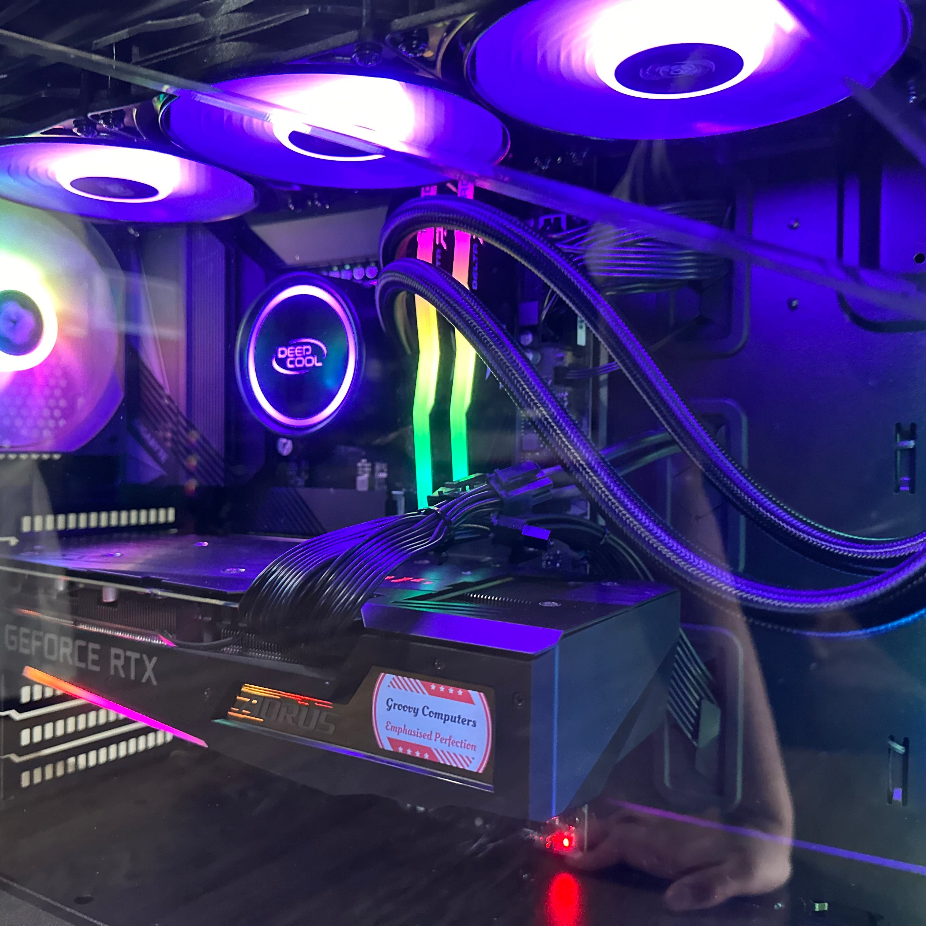 Brand New High End 12-Core Gaming PC, i7-12700K (Better than i9-11900K), RTX 4070/4090 Options, 32GB 3600mhz DDR4 Ram, 2TB NVME SSD