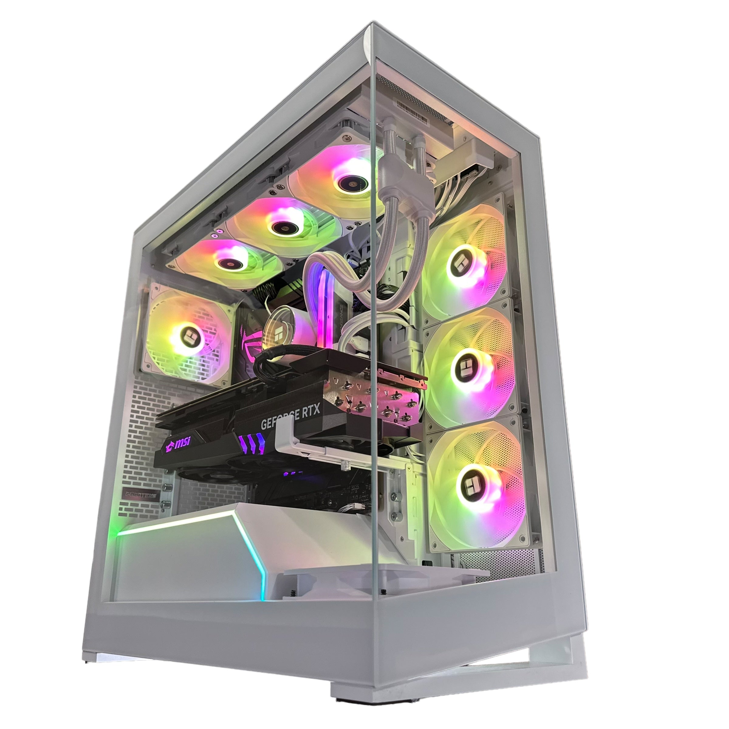 4K Top Tier Workstation i9-14900KF Gaming PC | 24-Core | RTX 5090 32GB | 64GB DDR5 6000MHz | 2TB GEN 4 NVME SSD | ASUS ROG™ | WIFI + BT | Brand New