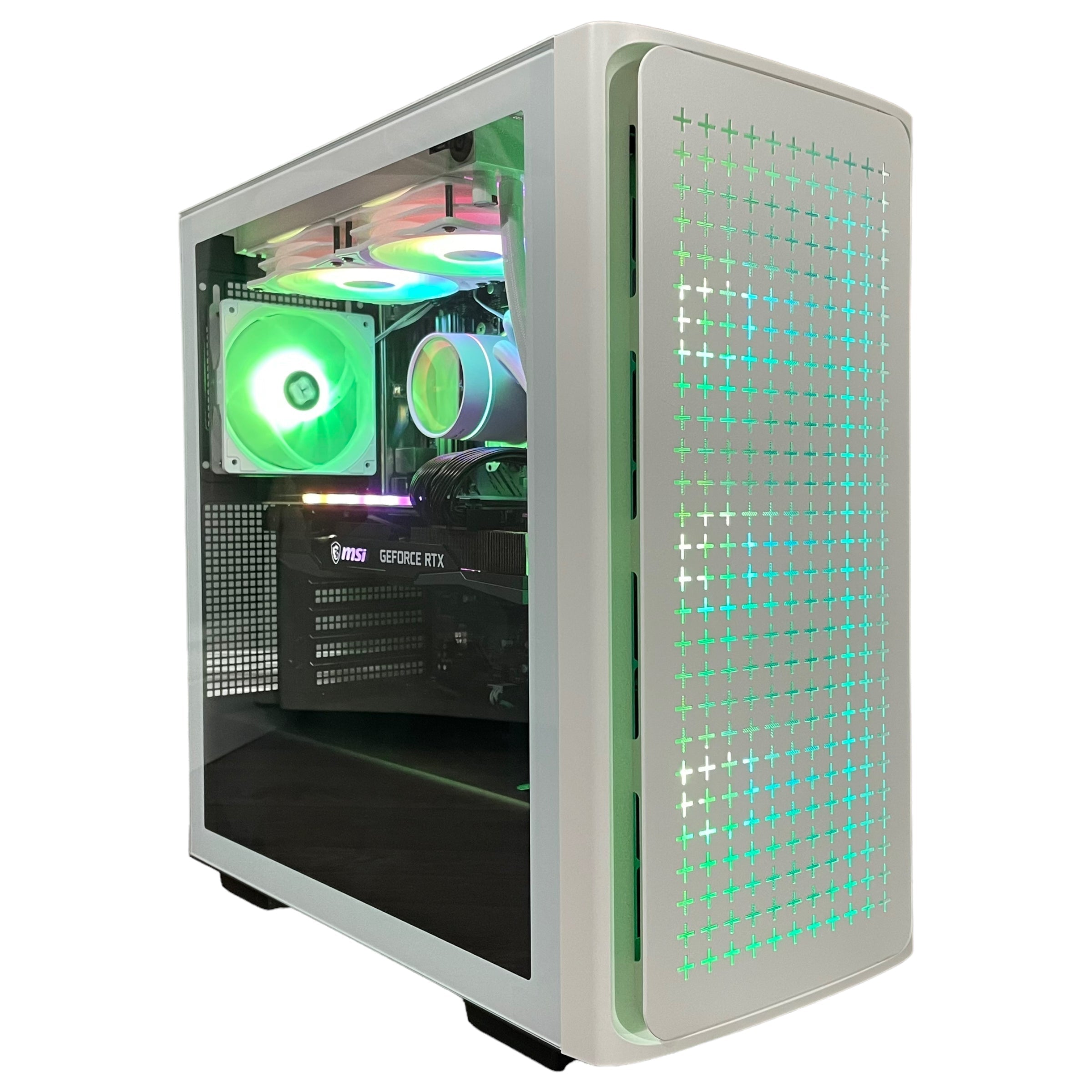 Brand New 8-Core High-End Gaming PC Ryzen 7 5700x (Better than i9-11900K), RTX 4070 Ti Options, 32GB 3200mhz DDR4 Ram, 1TB NVME SSD, WIFI + BT