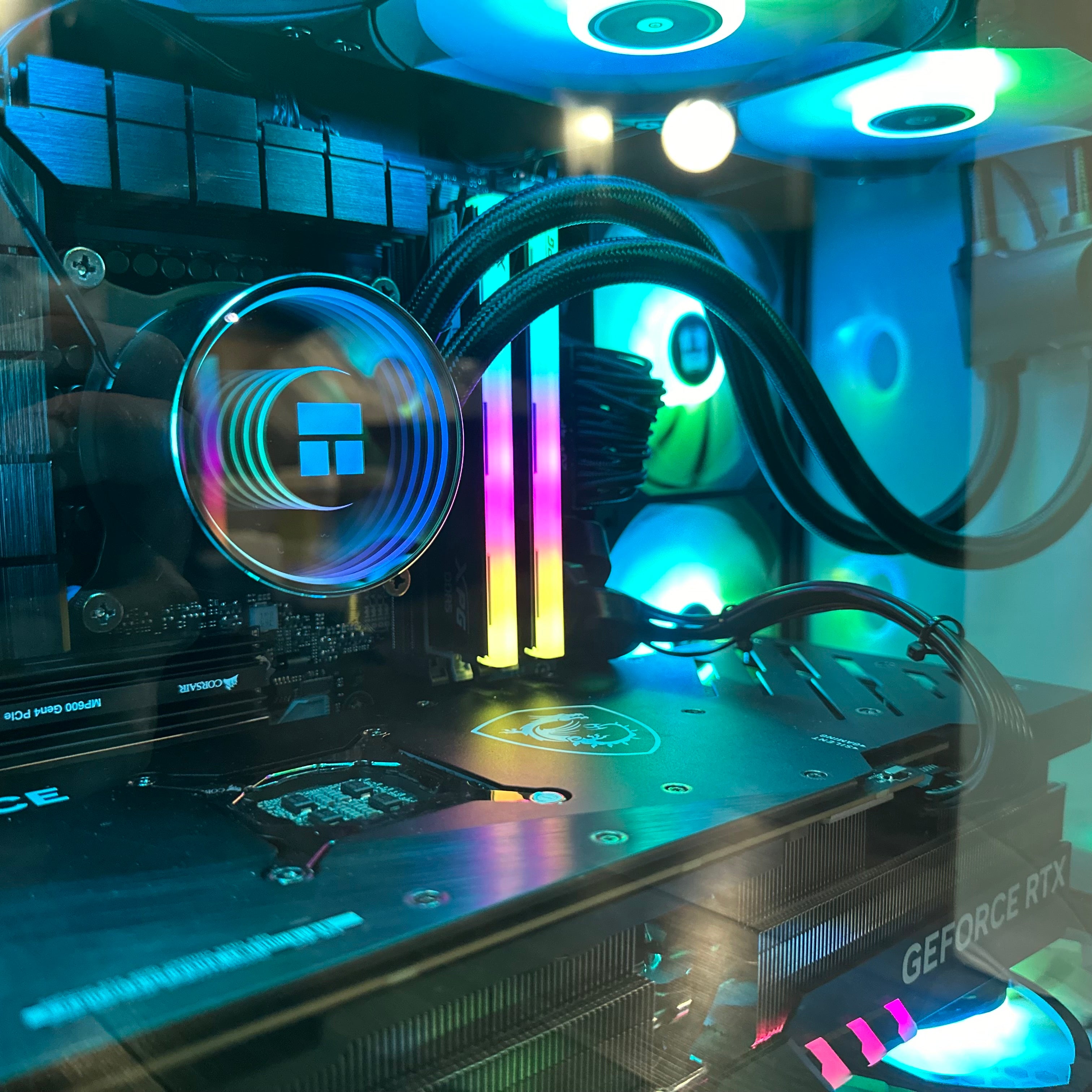 Top Tier Brand New 16-Core Gaming PC, ASUS TUF, Ryzen 9 7950x3D, RTX 4090/4070 Options, 32GB 6400mhz DDR5 Ram, 2TB NVME SSD, WIFI + BT