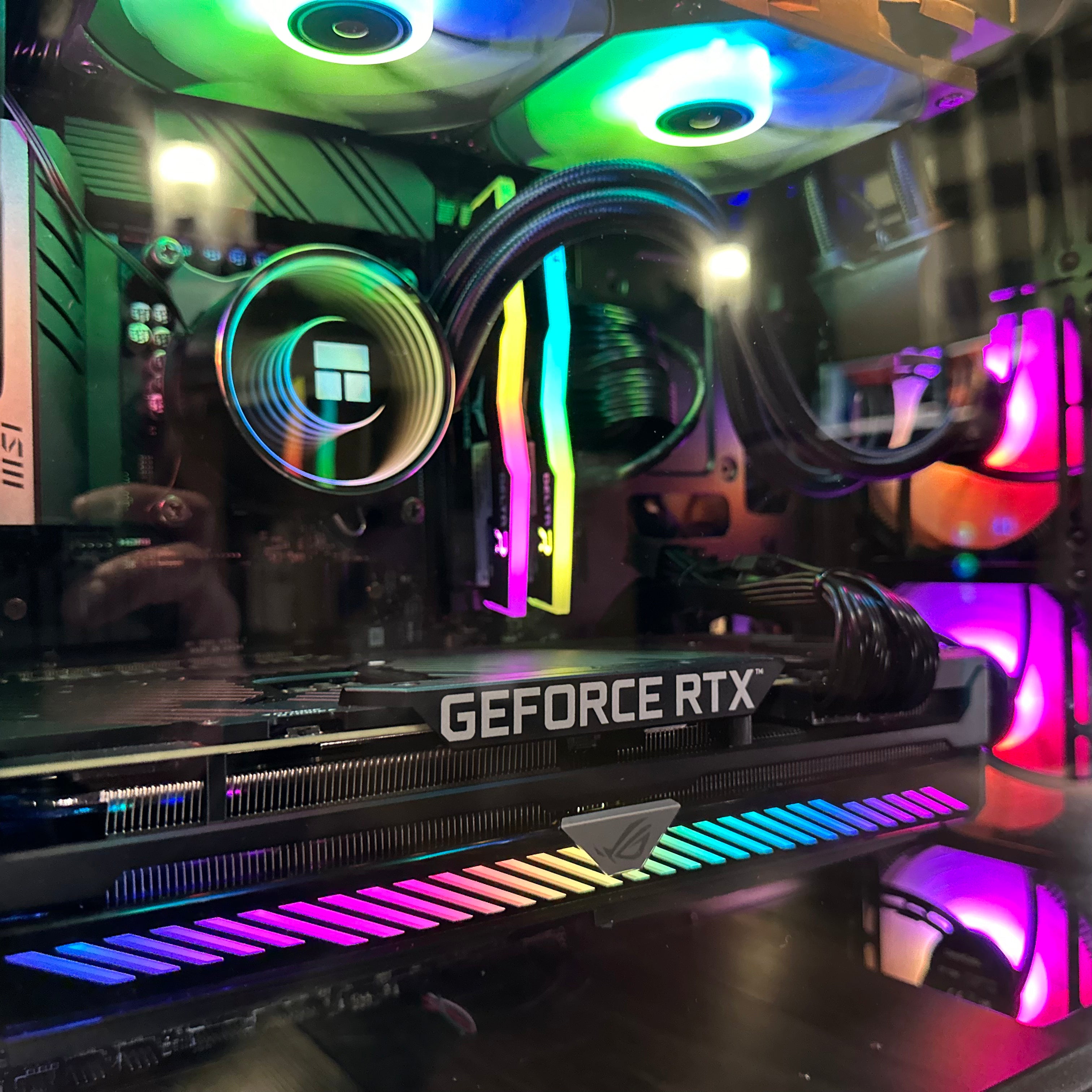 Brand New High-End 16-Core Gaming PC, i9-12900K, RTX 4070 / 4090 Options, 32GB 3600mhz DDR4 Ram, 1TB GEN 4 NVME SSD, 4TB HDD