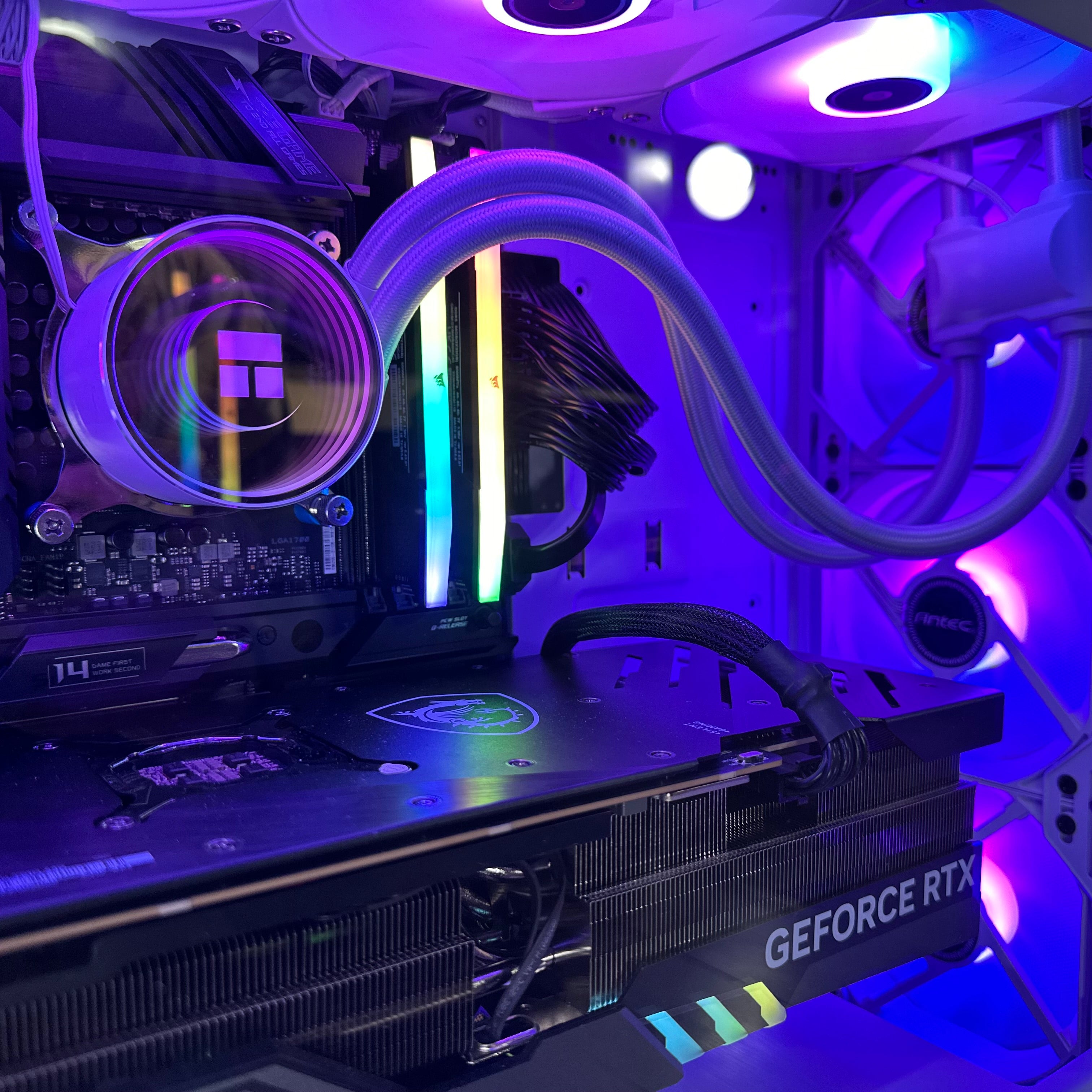 i9-14900K Gaming PC | 24-Core | RTX 30/40/50 Series Options | 64GB DDR5 6000MHz | 2TB NVMe SSD | ASUS™ ROG | WIFI + BT | Brand New