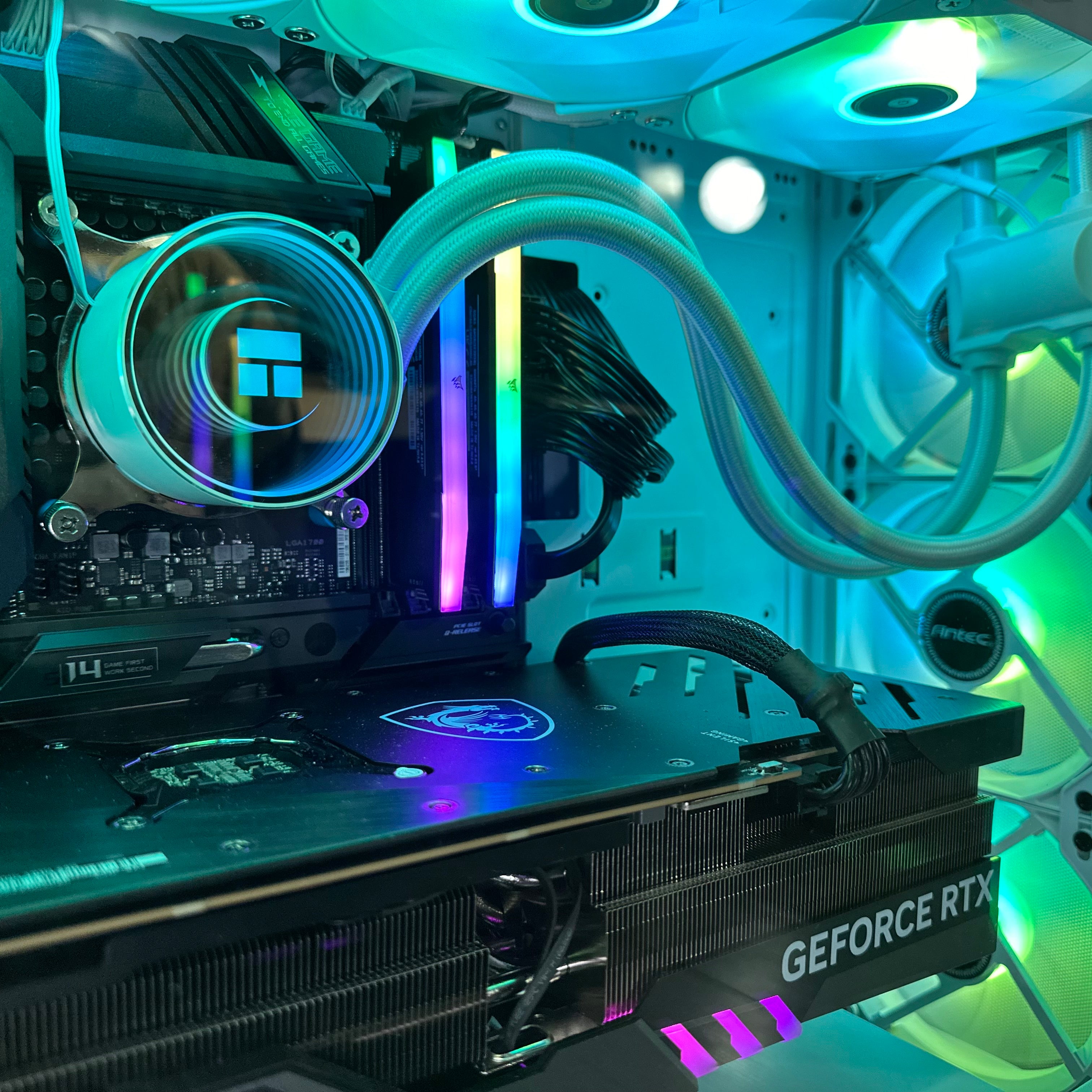 i9-14900K Gaming PC | 24-Core | RTX 30/40/50 Series Options | 64GB DDR5 6000MHz | 2TB NVMe SSD | ASUS™ ROG | WIFI + BT | Brand New