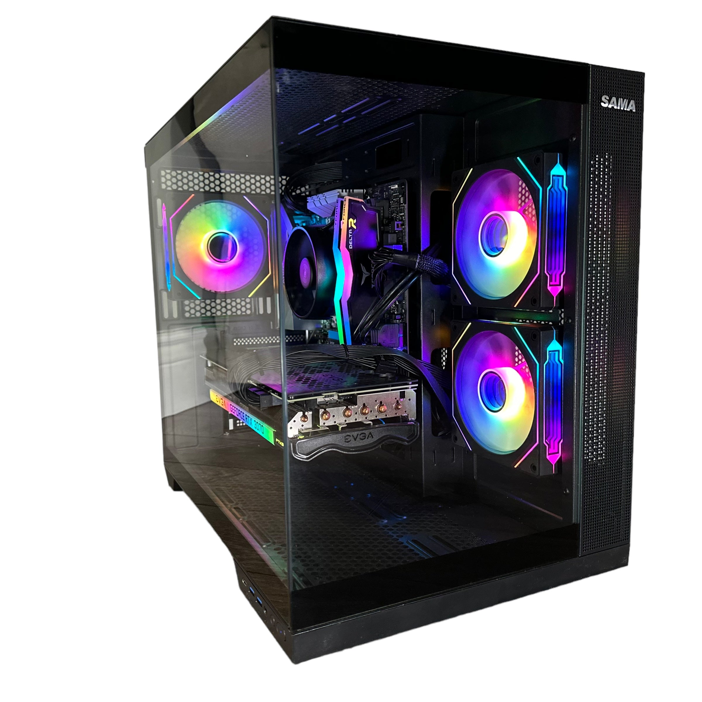 Ryzen 5 5500 Gaming PC | 6-Core | RTX 30/40/50 Series Options | 16GB RAM | 1TB NVMe SSD | STEEL LEGEND™ | Brand New - Groovy Computers