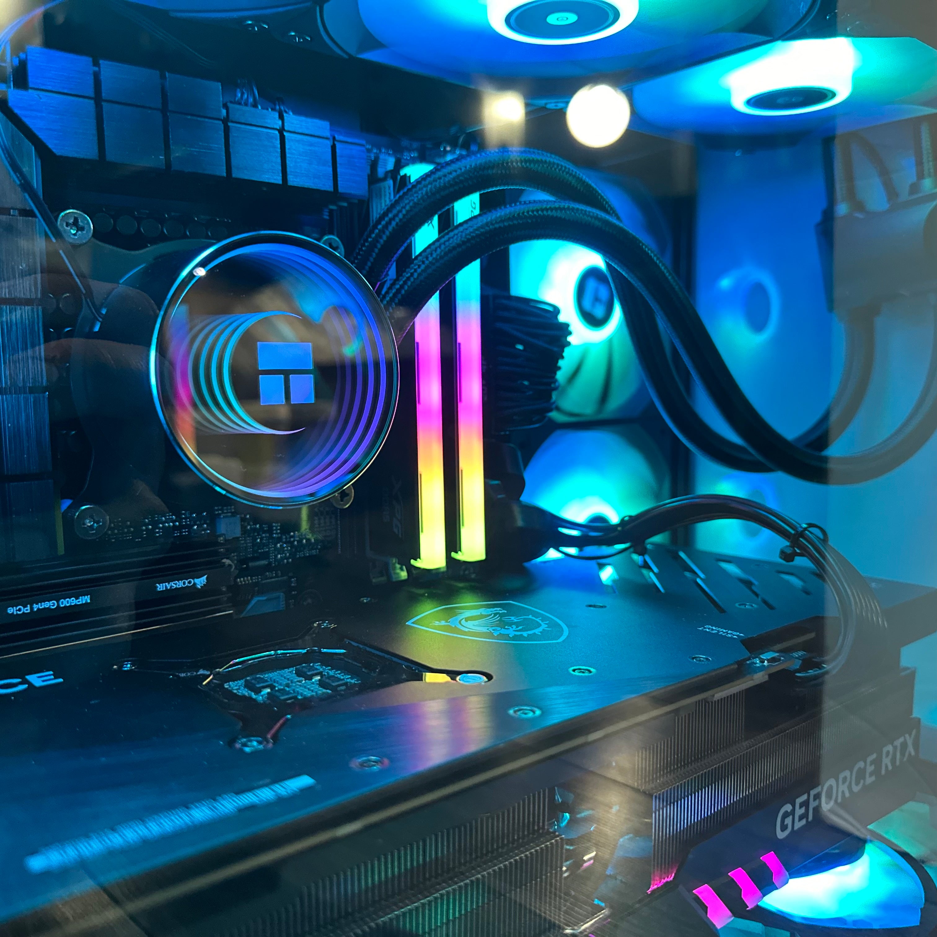 Top Tier Brand New 16-Core Gaming PC, ASUS TUF, Ryzen 9 7950x3D, RTX 4090/4070 Options, 32GB 6400mhz DDR5 Ram, 2TB NVME SSD, WIFI + BT