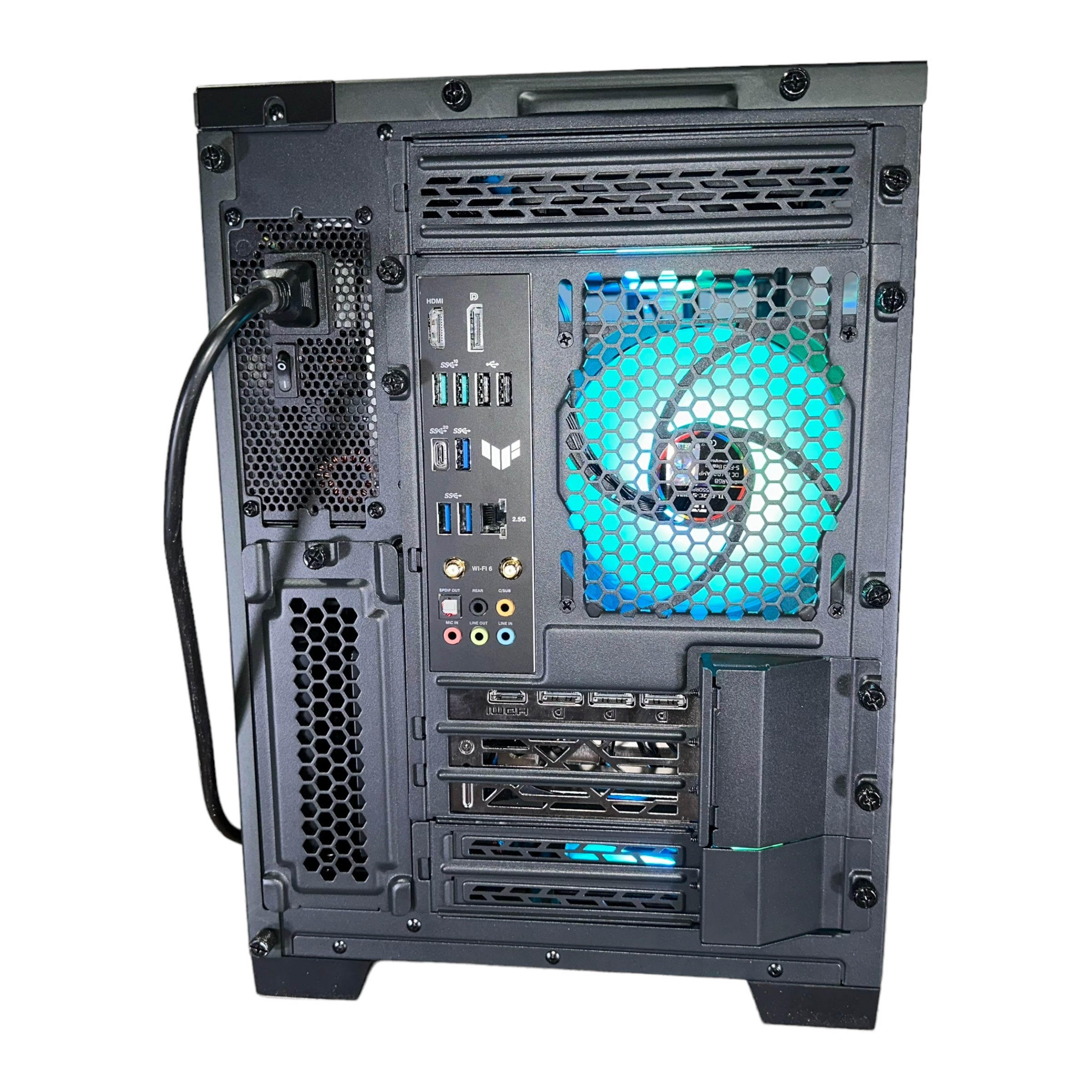 Top Tier Brand New 16-Core Gaming PC, ASUS TUF, Ryzen 9 7950x3D, RTX 4090/4070 Options, 32GB 6400mhz DDR5 Ram, 2TB NVME SSD, WIFI + BT