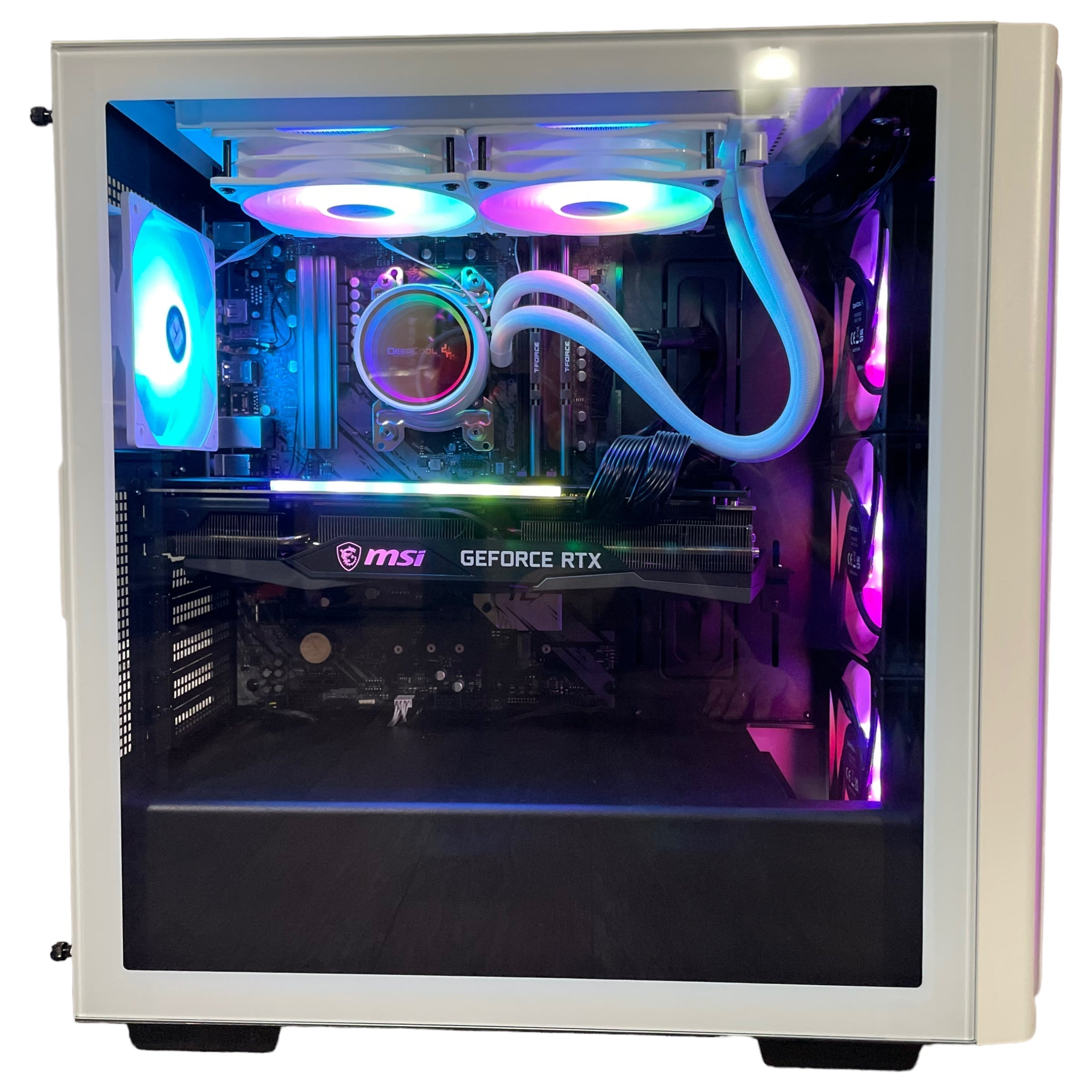 Brand New 8-Core High-End Gaming PC Ryzen 7 5700x (Better than i9-11900K), RTX 4070 Ti Options, 32GB 3200mhz DDR4 Ram, 1TB NVME SSD, WIFI + BT