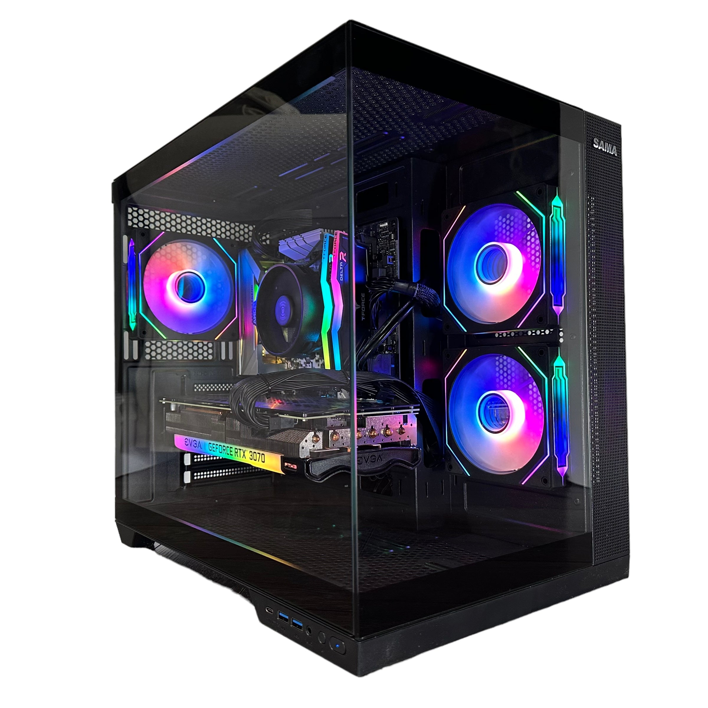 Ryzen 5 5500 Gaming PC | 6-Core | RTX 30/40/50 Series Options | 16GB RAM | 1TB NVMe SSD | STEEL LEGEND™ | Brand New - Groovy Computers