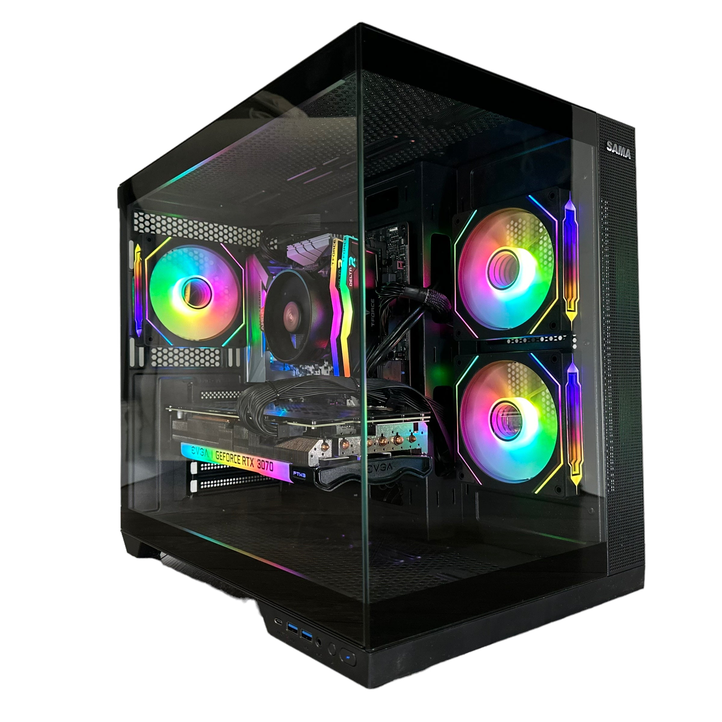 Ryzen 5 5500 Gaming PC | 6-Core | RTX 30/40/50 Series Options | 16GB RAM | 1TB NVMe SSD | STEEL LEGEND™ | Brand New - Groovy Computers