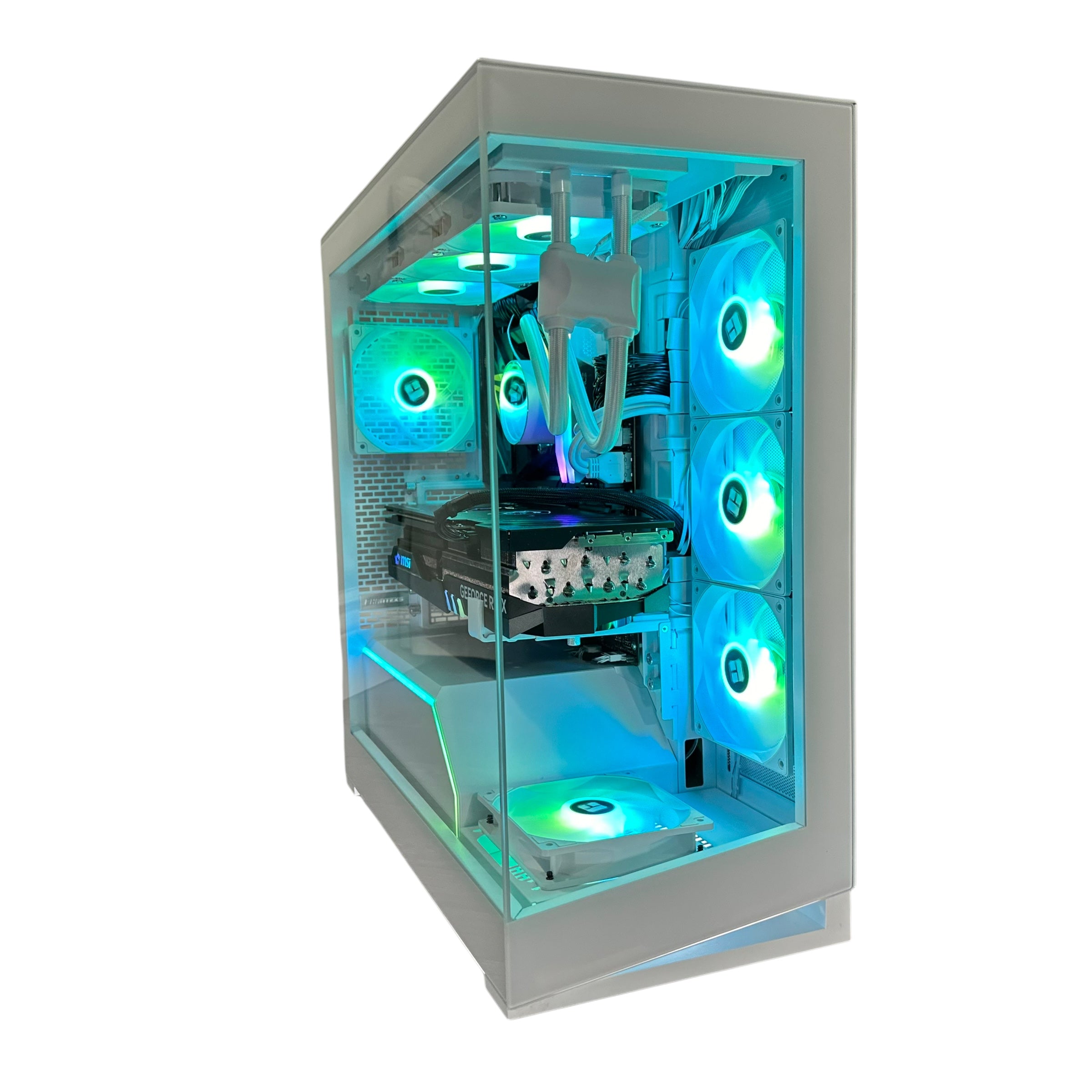 4K Top Tier Workstation i9-14900KF Gaming PC | 24-Core | RTX 5090 32GB | 64GB DDR5 6000MHz | 2TB GEN 4 NVME SSD | ASUS ROG™ | WIFI + BT | Brand New