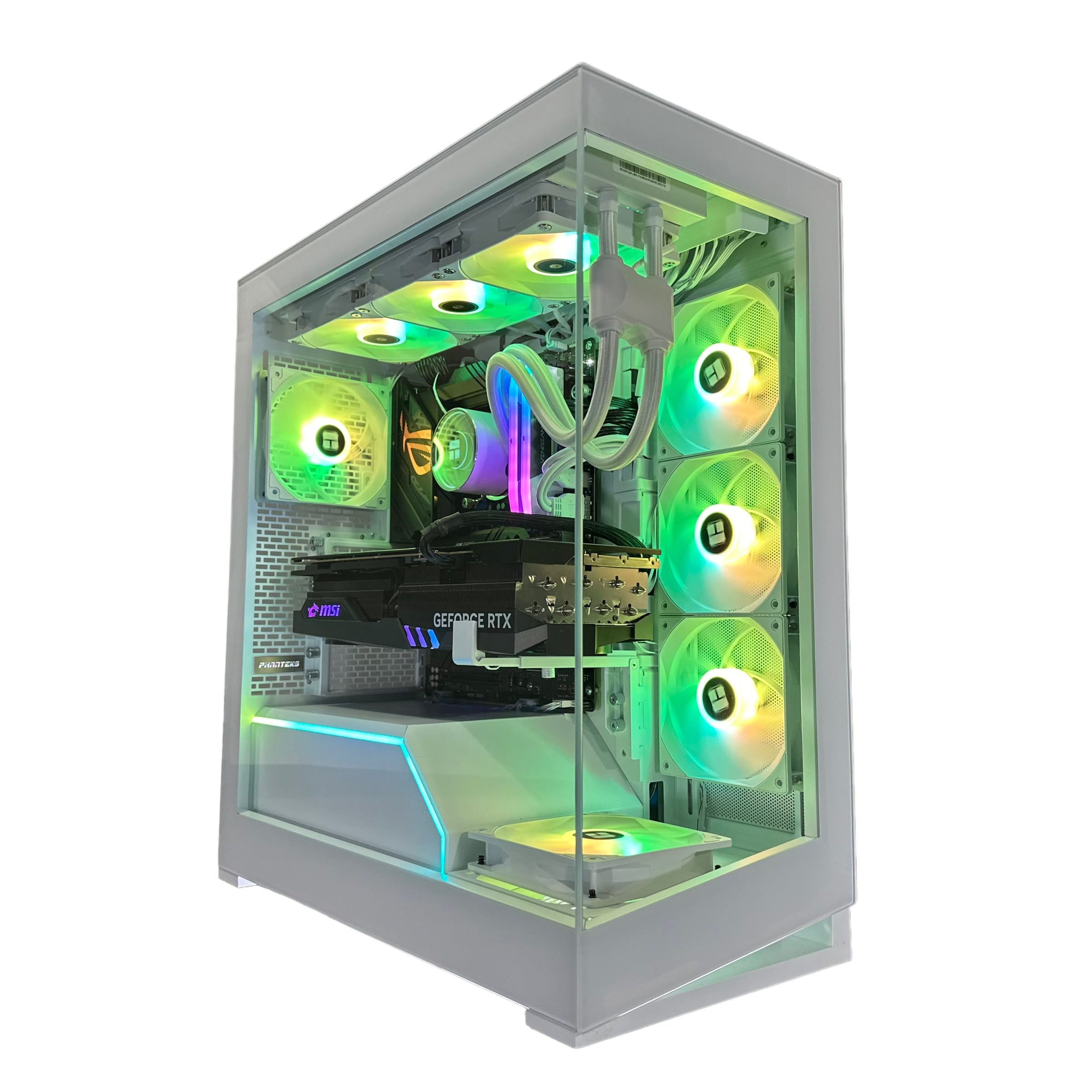 4K Top Tier Workstation i9-14900KF Gaming PC | 24-Core | RTX 5090 32GB | 64GB DDR5 6000MHz | 2TB GEN 4 NVME SSD | ASUS ROG™ | WIFI + BT | Brand New
