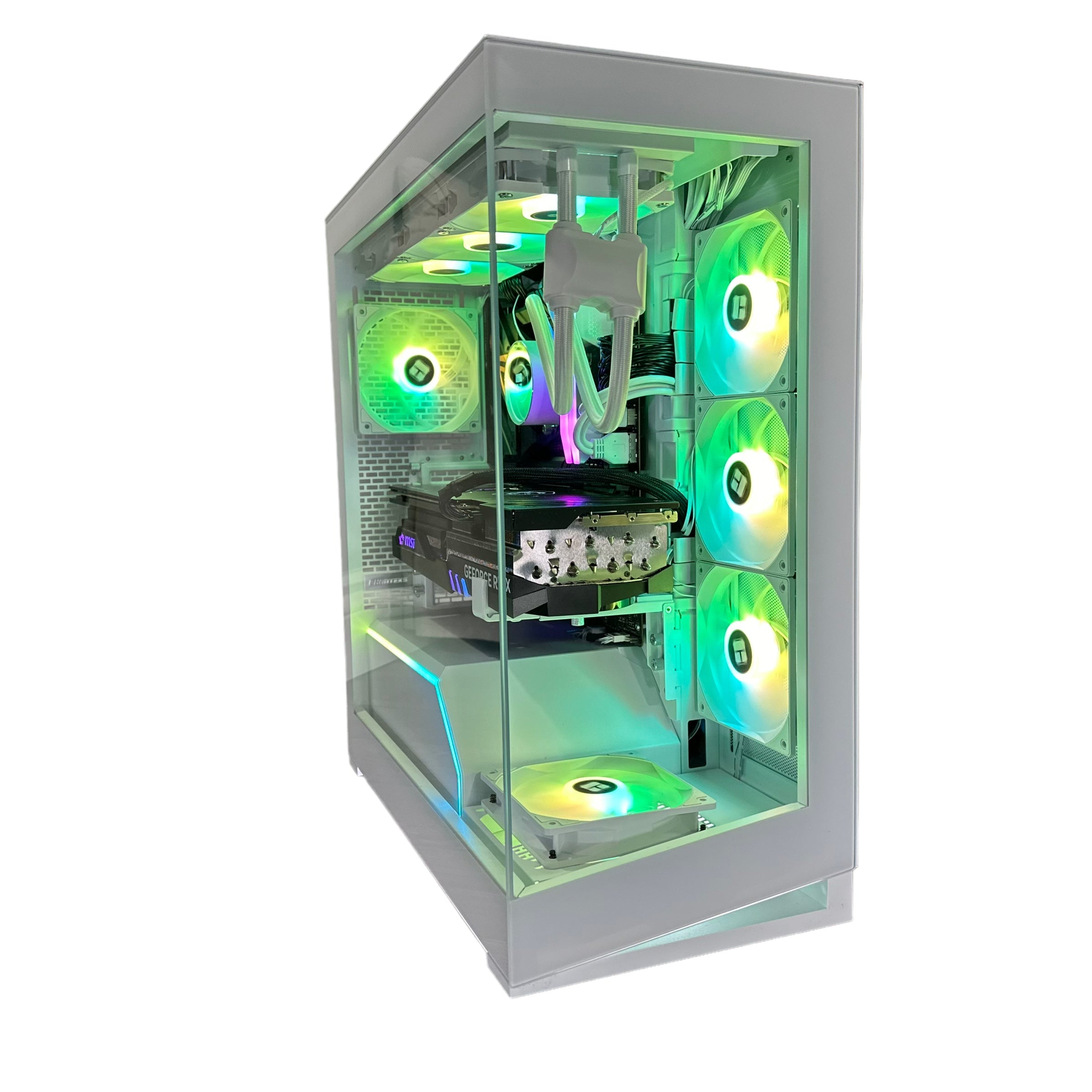 4K Top Tier Workstation i9-14900KF Gaming PC | 24-Core | RTX 5090 32GB | 64GB DDR5 6000MHz | 2TB GEN 4 NVME SSD | ASUS ROG™ | WIFI + BT | Brand New