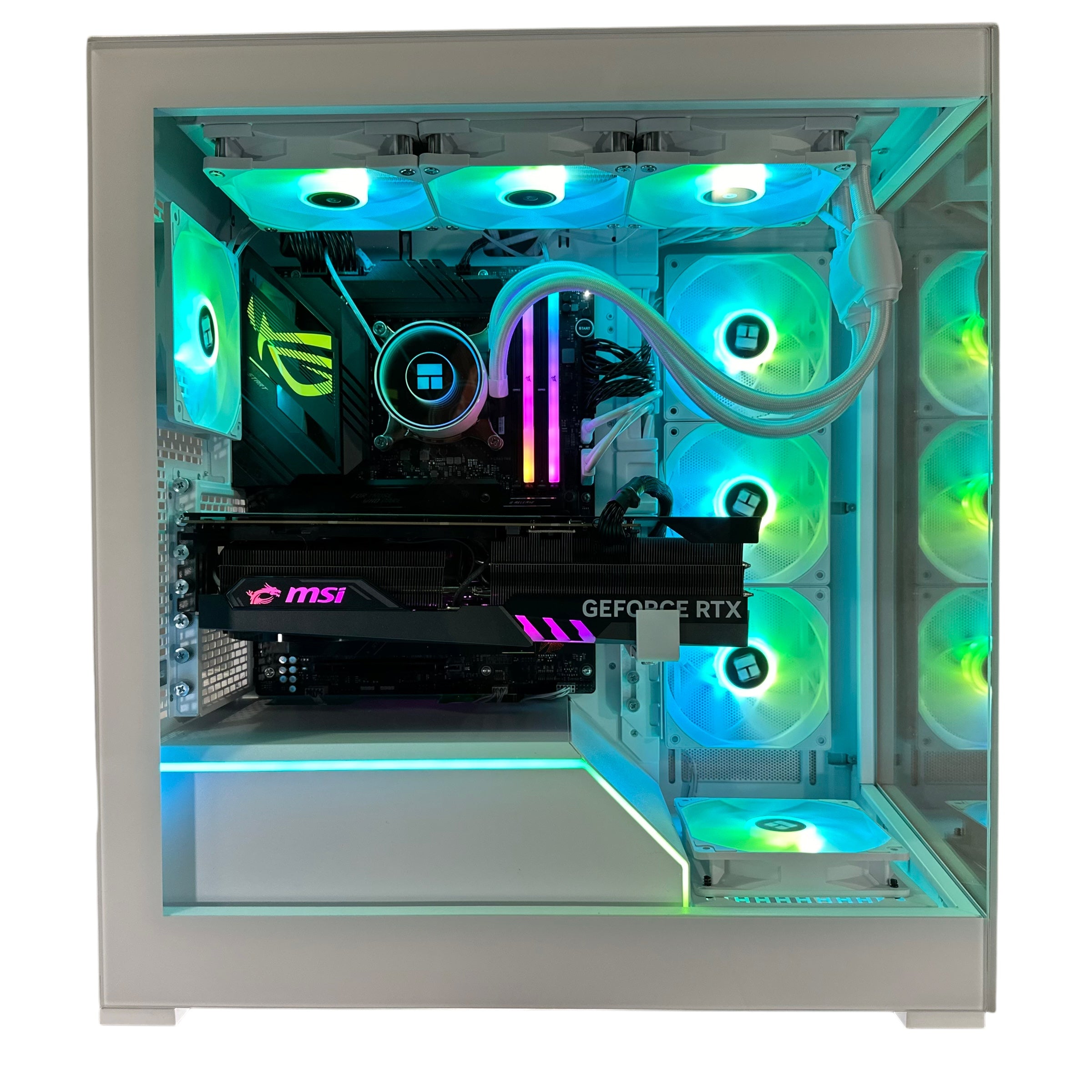 4K Top Tier Workstation i9-14900KF Gaming PC | 24-Core | RTX 5090 32GB | 64GB DDR5 6000MHz | 2TB GEN 4 NVME SSD | ASUS ROG™ | WIFI + BT | Brand New