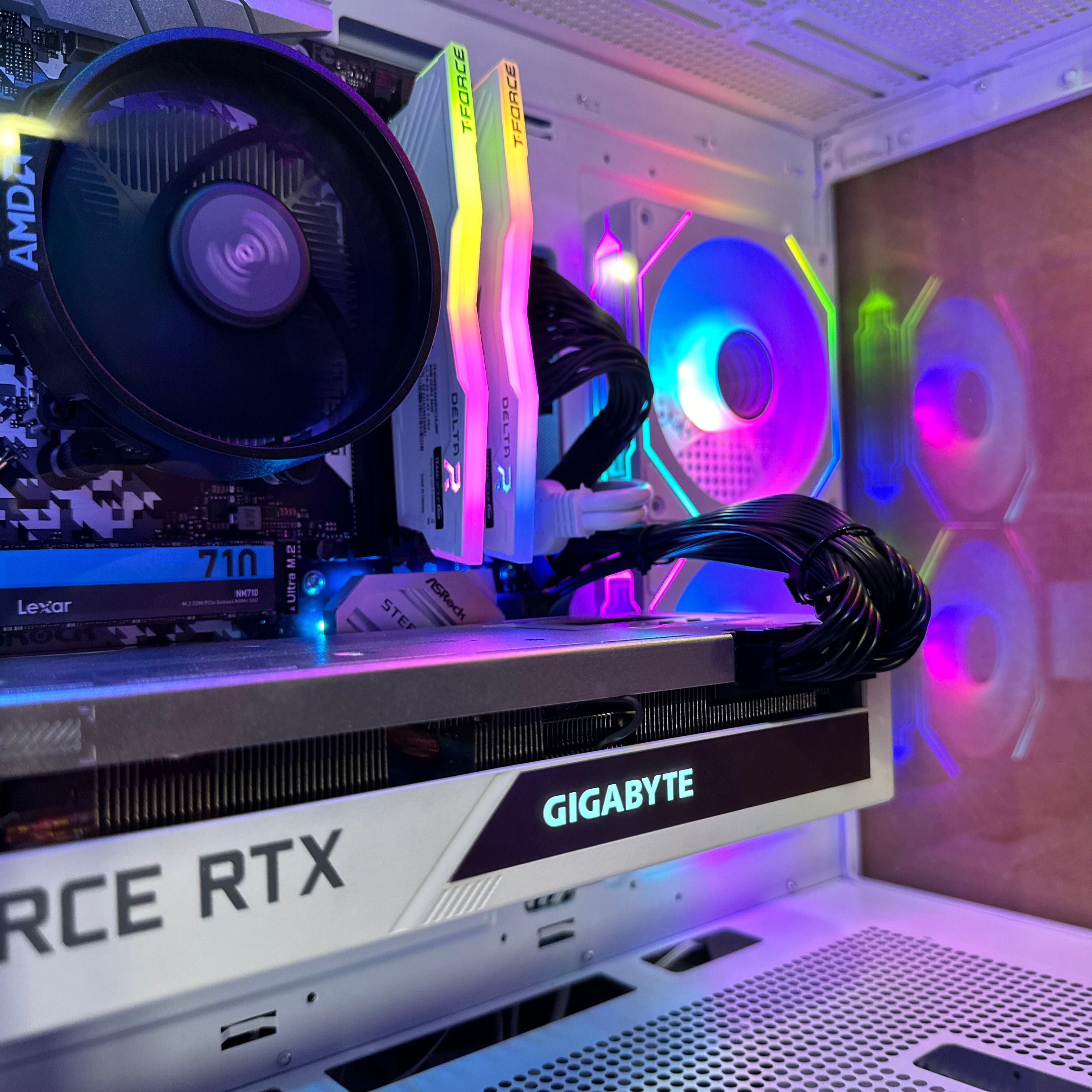 Ryzen 7 5700 Gaming PC | 8-Core | RTX 30/40/50 Series Options | 16GB RAM | 1TB NVMe SSD | STEEL LEGEND™ | Brand New