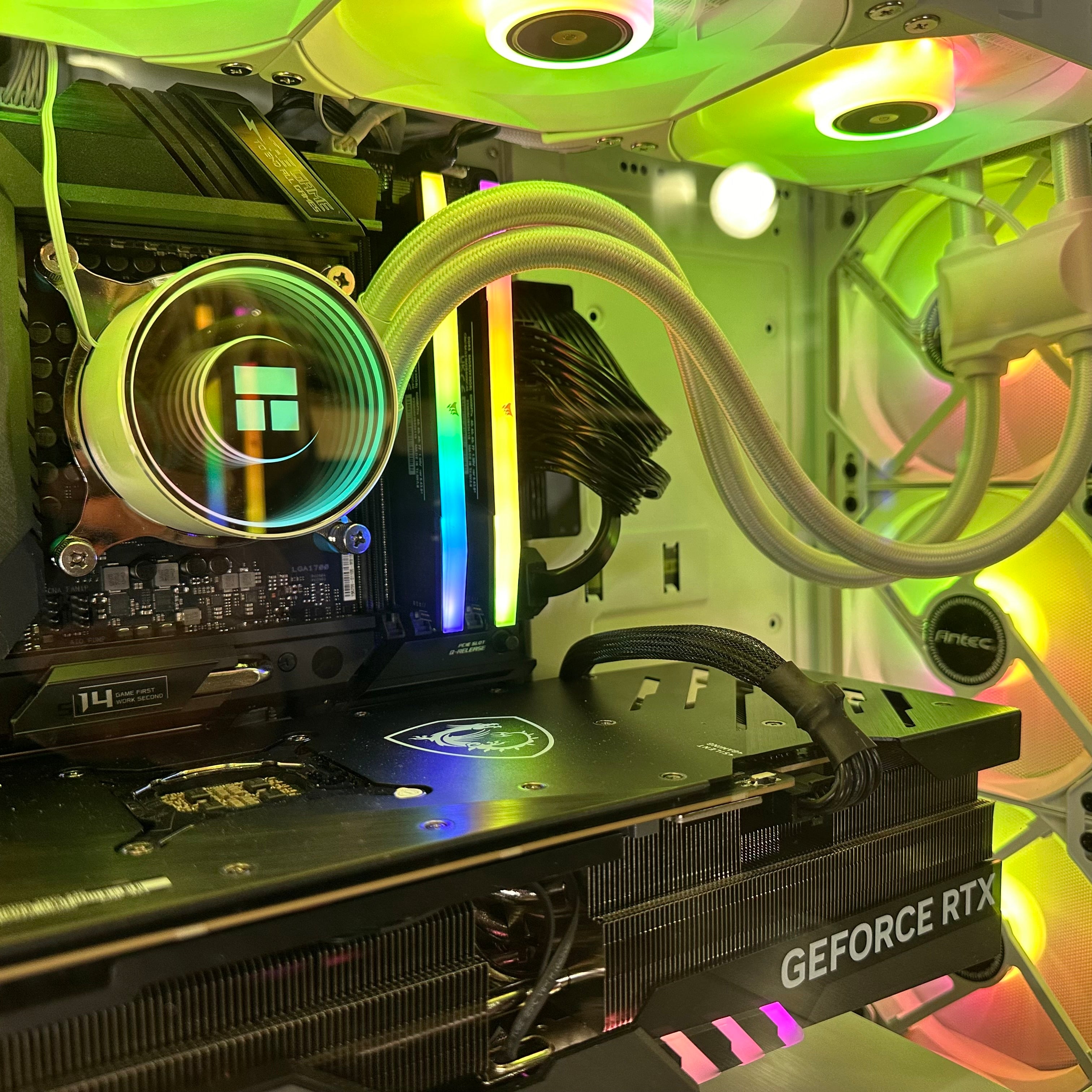 i9-14900K Gaming PC | 24-Core | RTX 30/40/50 Series Options | 64GB DDR5 6000MHz | 2TB NVMe SSD | ASUS™ ROG | WIFI + BT | Brand New